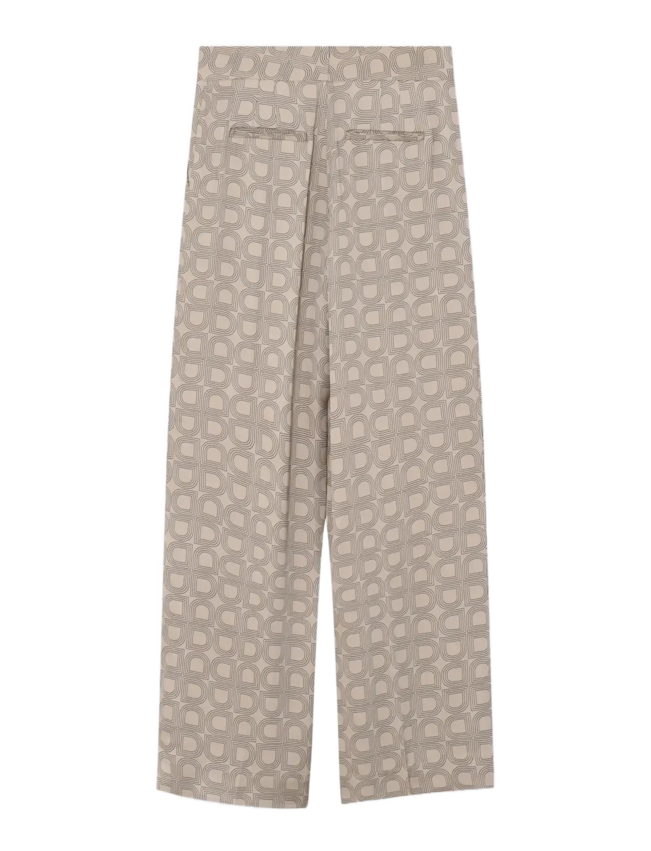 Day Birger et Mikkelsen - Phoebe - Fluid Viscose - vida byxor - humus - 3