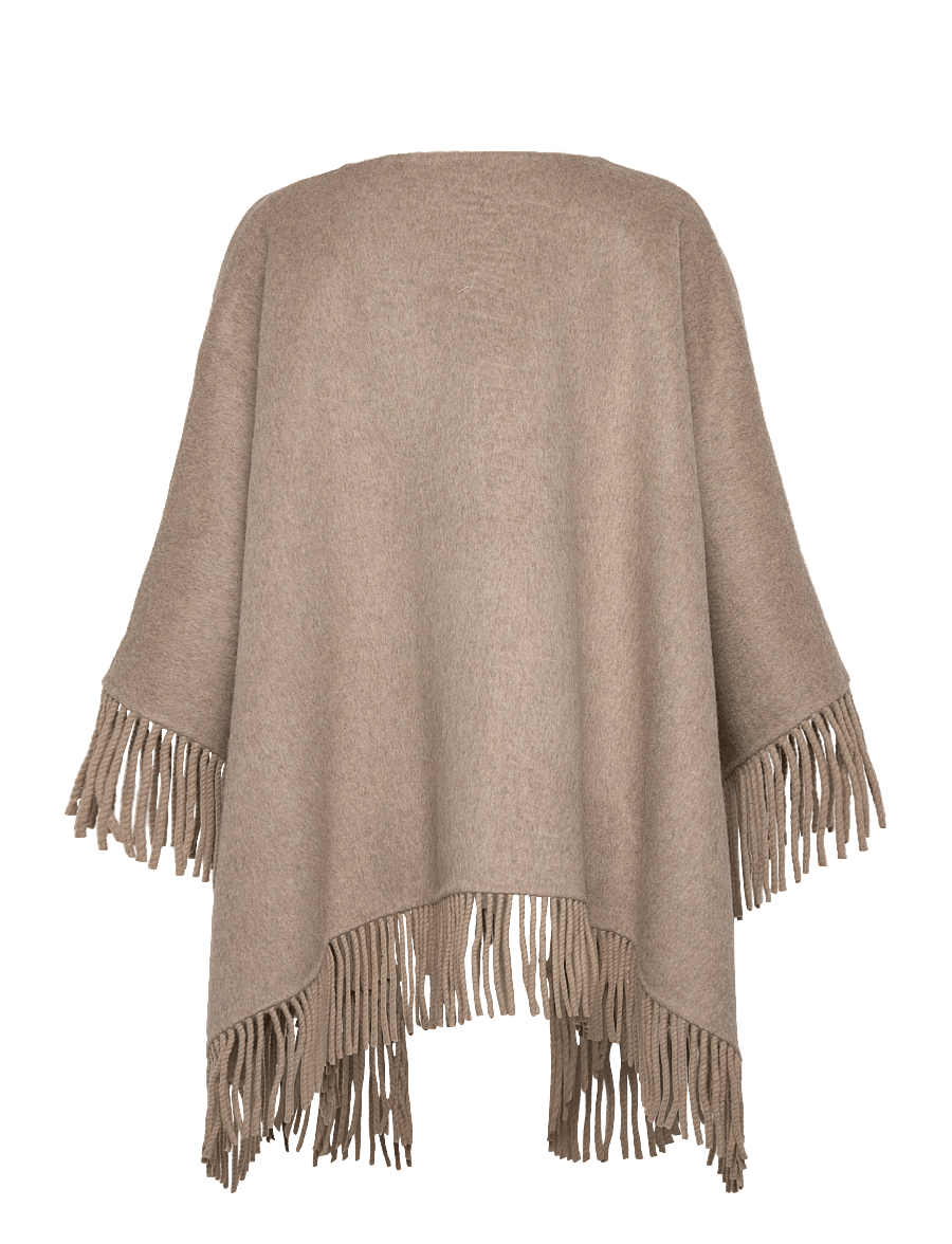 Day Birger et Mikkelsen - Sybil Fringes - Double Faced Wool - frühlingsjacken - beige melange - 2