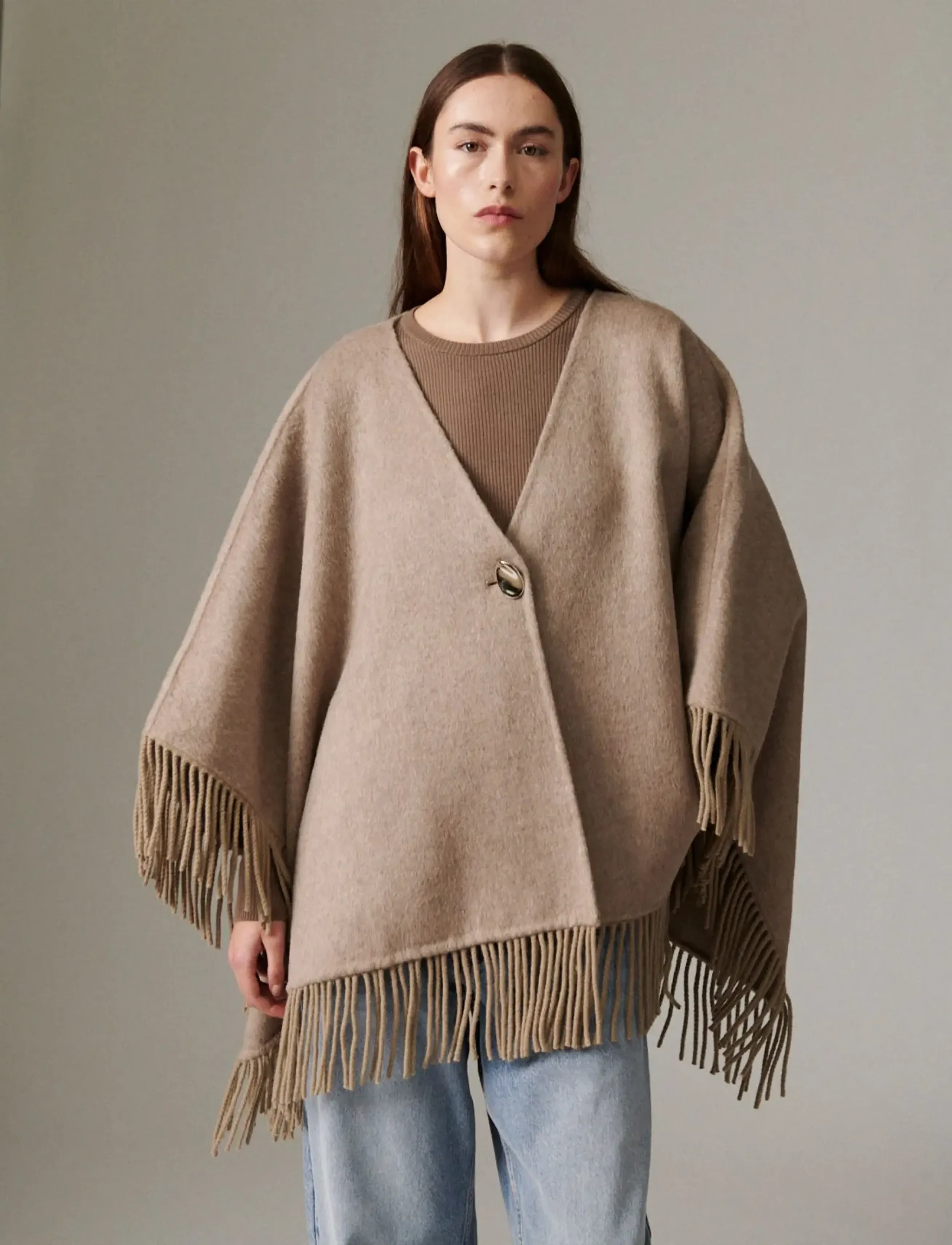 DAY BIRGER ET MIKKELSEN Sybil Fringes Double Faced Wool kavajer & blazers dam – bild 4