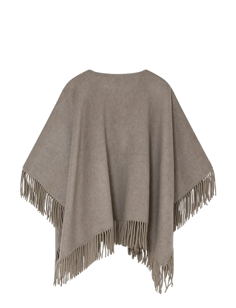 Day Birger et Mikkelsen - Sybil Fringes - Double Faced Wool - spring jackets - beige melange - 4