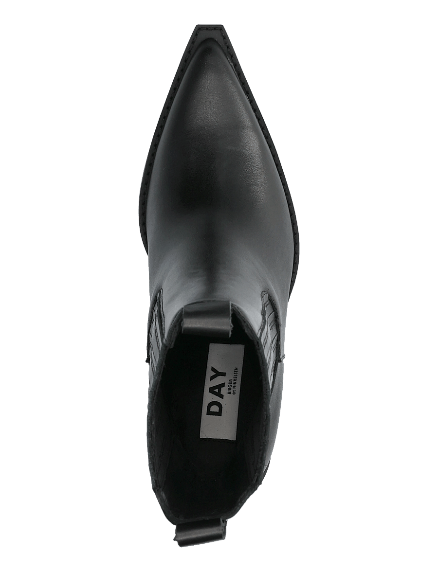 Day Birger et Mikkelsen - Jorja - Pistol Boot - kontsaga poolsaapad - black - 3
