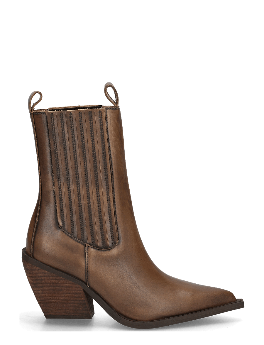 Day Birger et Mikkelsen - Jorja - Pistol Boot - stiefeletten mit absatz - brown patina - 2