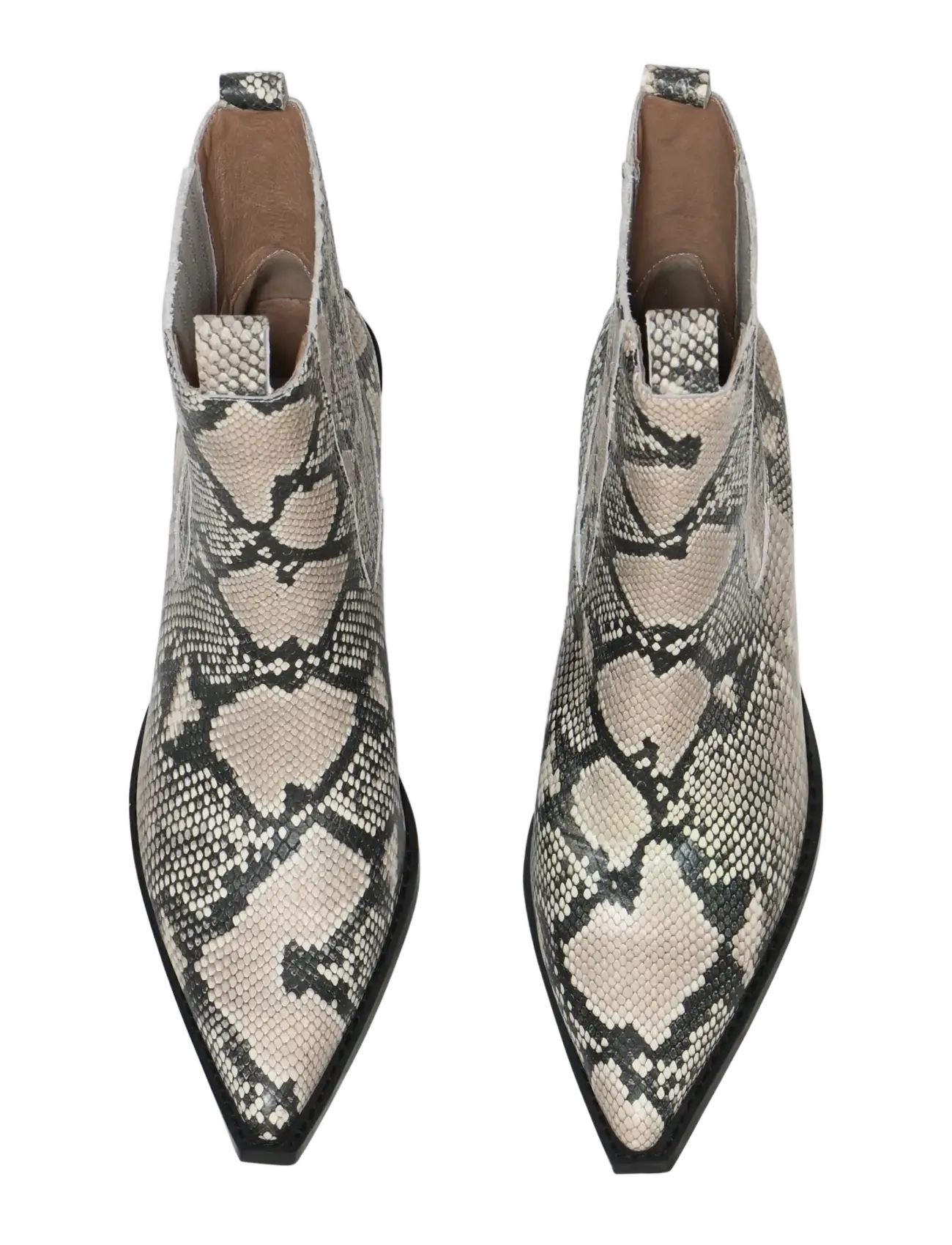 Day Birger et Mikkelsen Jorja - Pistol Boot - Streetstyle - PALE SNAKE / beige