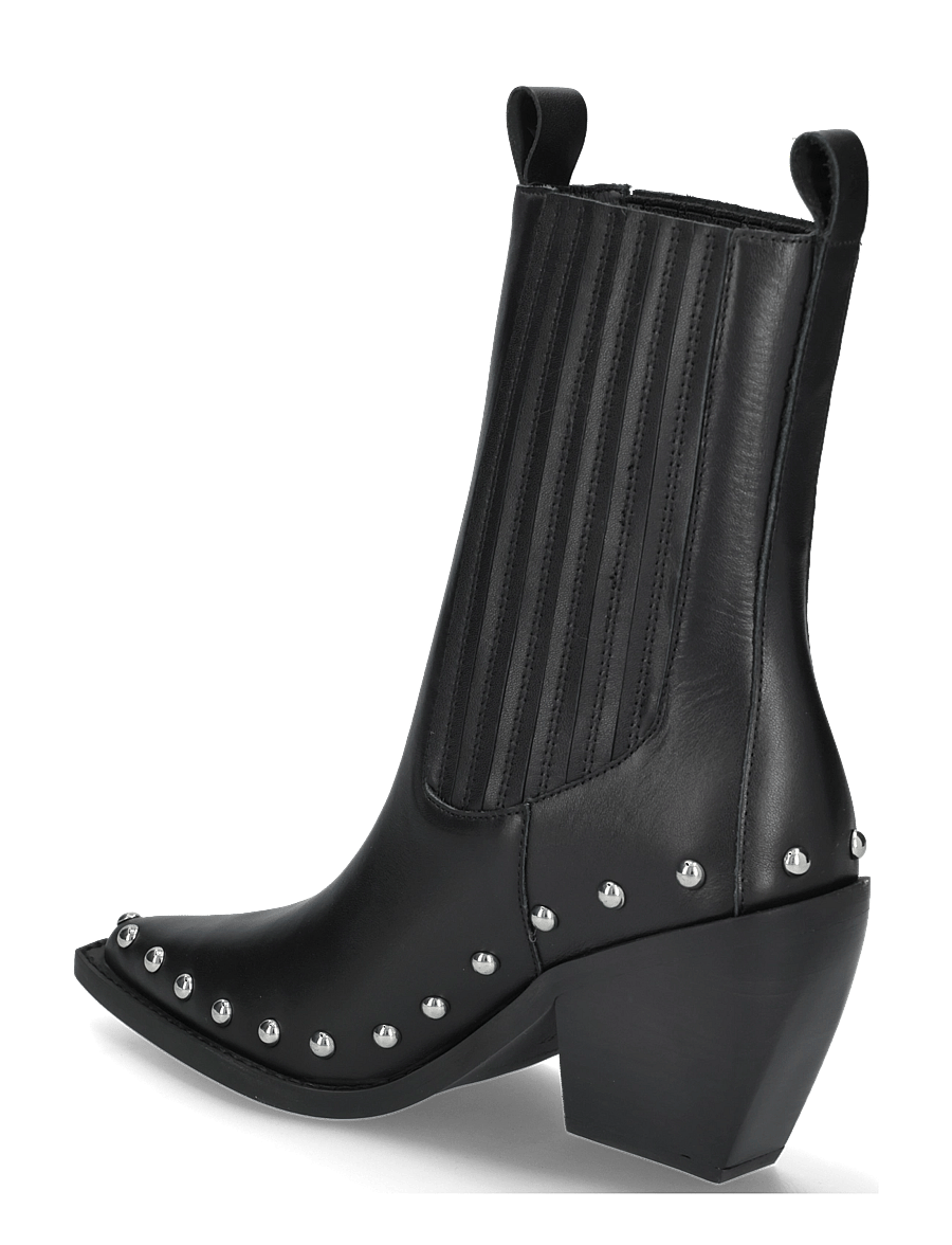 Day Birger et Mikkelsen - Jorja Studs - Pistol Boot - kontsaga poolsaapad - black - 1
