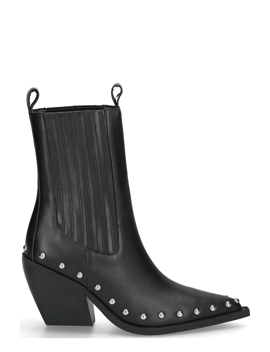 Day Birger et Mikkelsen - Jorja Studs - Pistol Boot - kontsaga poolsaapad - black - 2