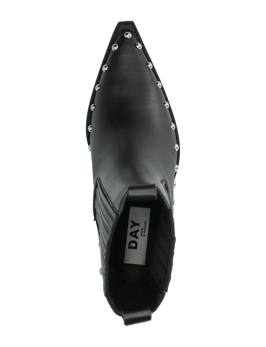 Day Birger et Mikkelsen - Jorja Studs - Pistol Boot - stiefeletten mit absatz - black - 3