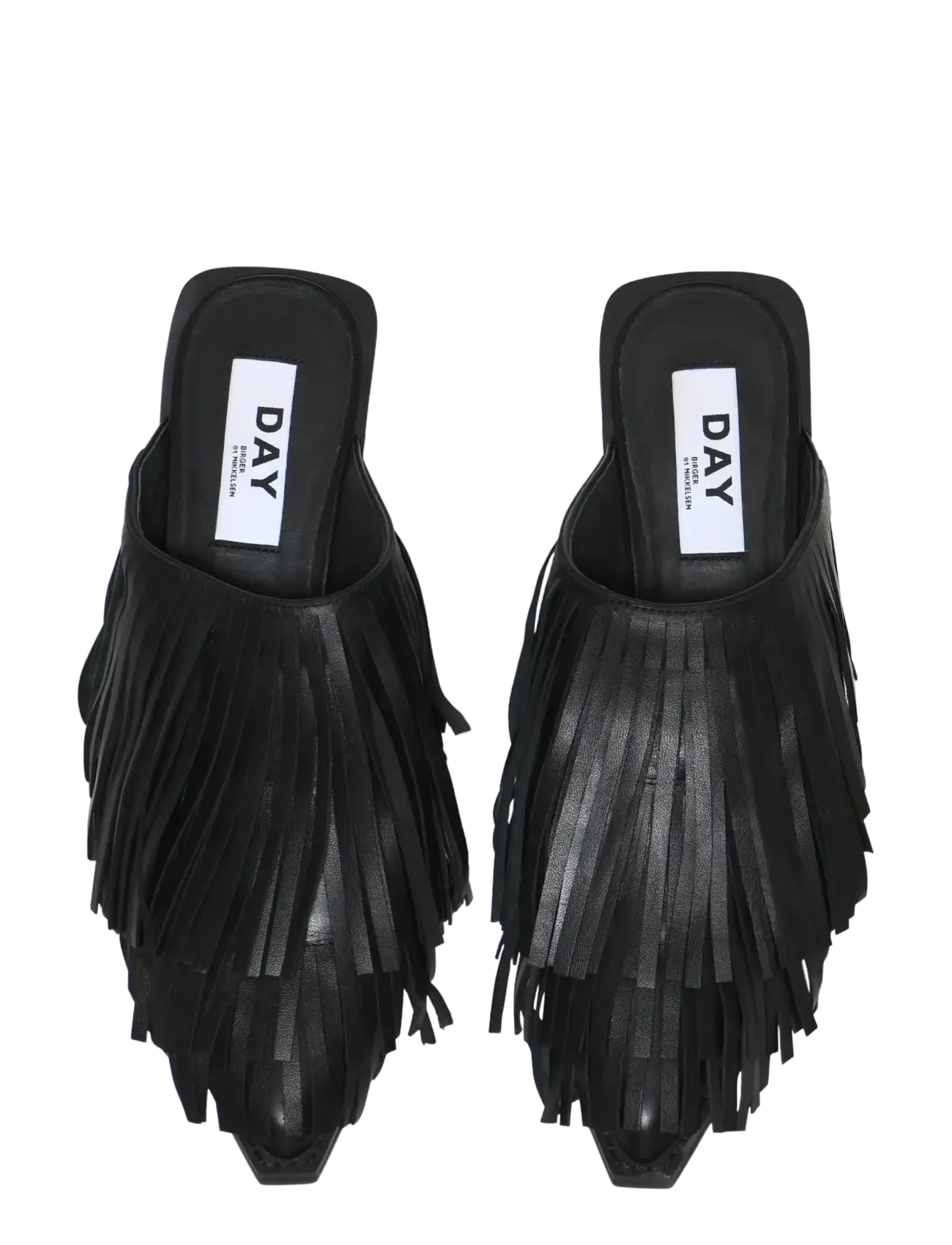 Day Birger et Mikkelsen - Dever Fringes - Mules - black - 2