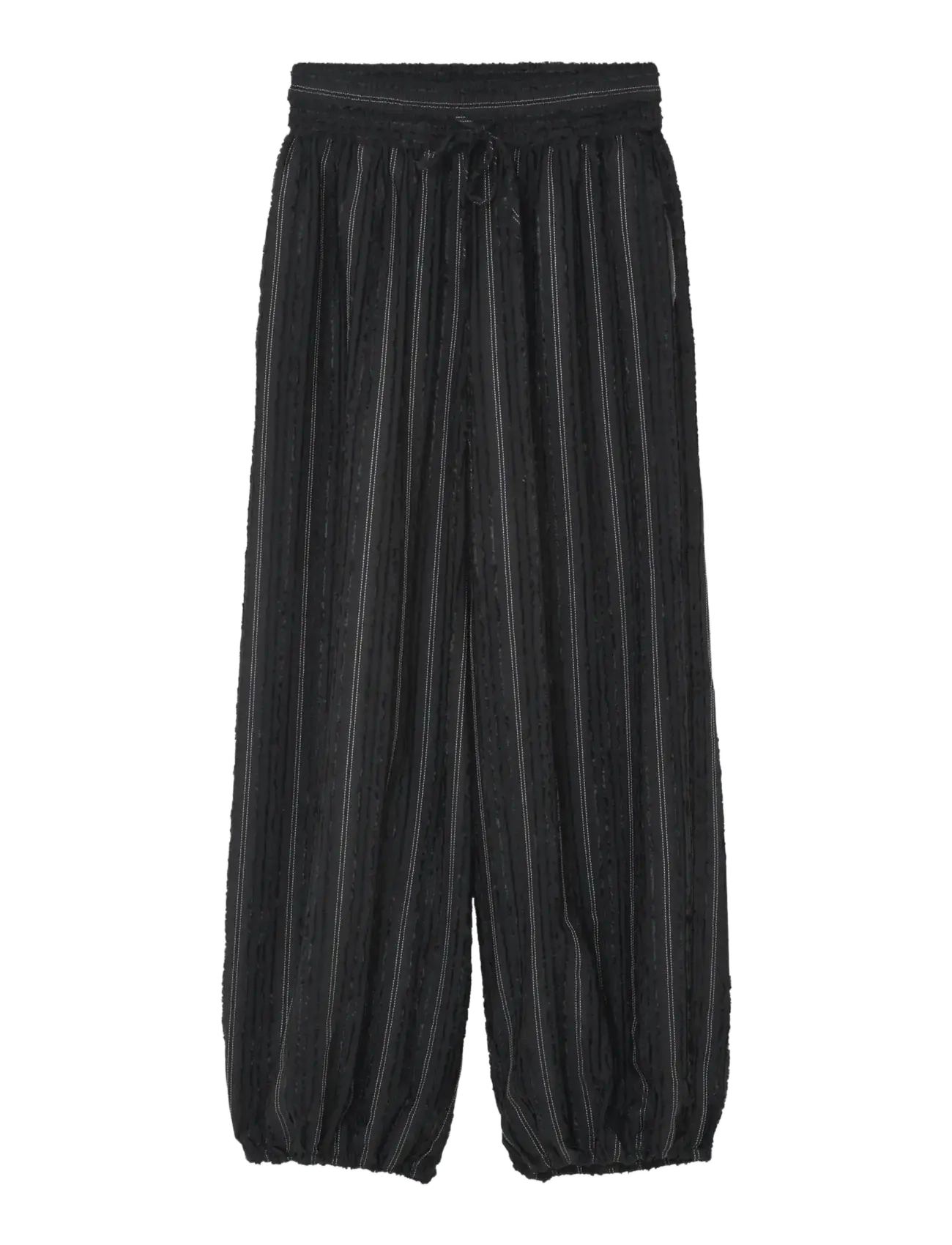 Day Birger et Mikkelsen - DAYHarsha - Raw Stripes - barrelbyxor - black - 2