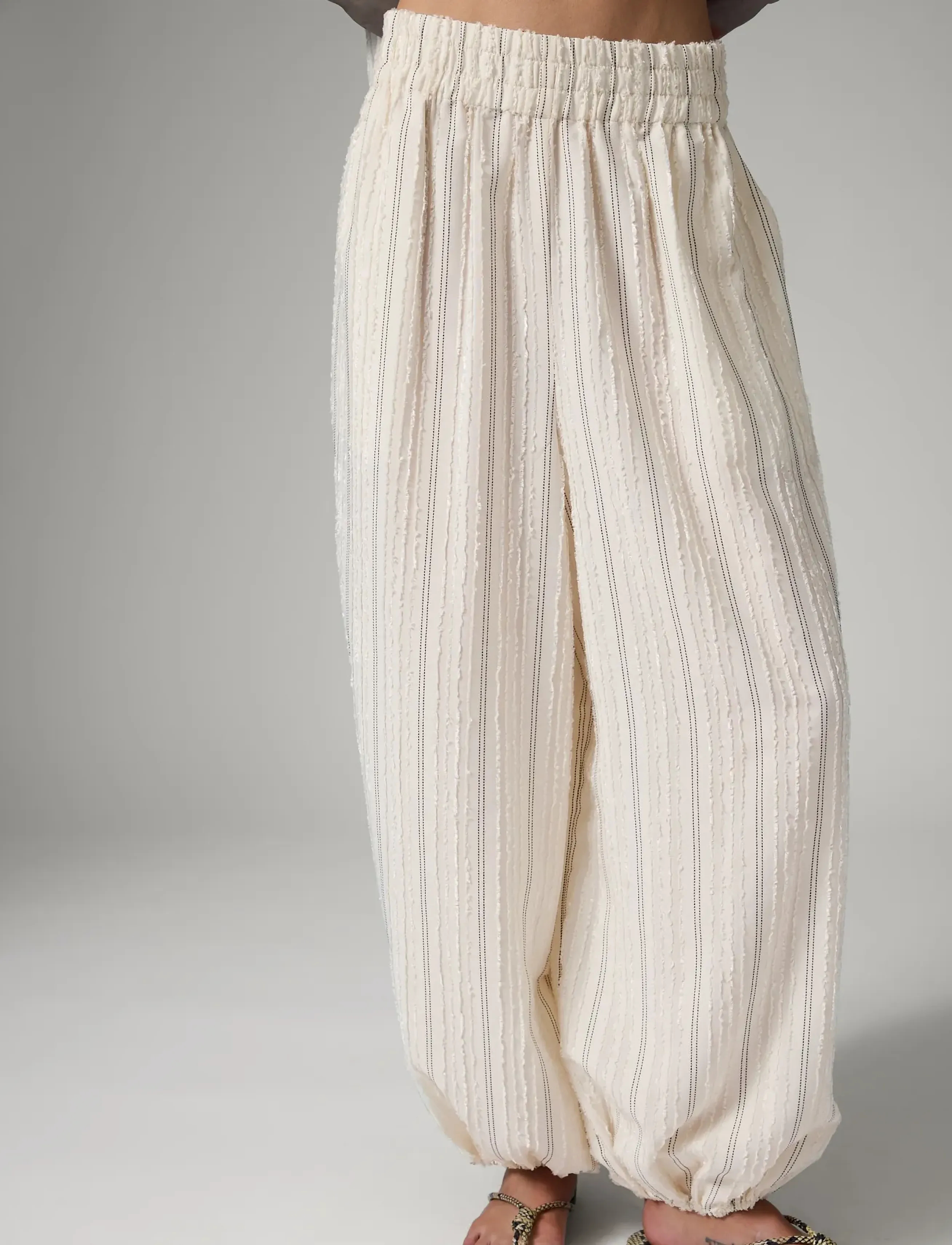 Day Birger et Mikkelsen Harsha - Raw Stripes - Nordischer Stil - JET STREAM / cream