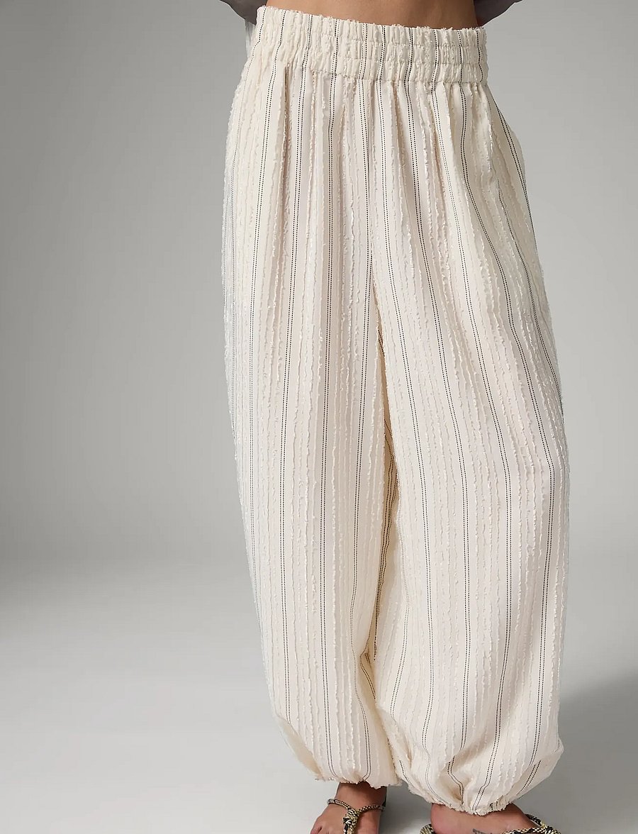 Day Birger et Mikkelsen - Harsha - Raw Stripes - hosen mit geradem bein - jet stream - 0