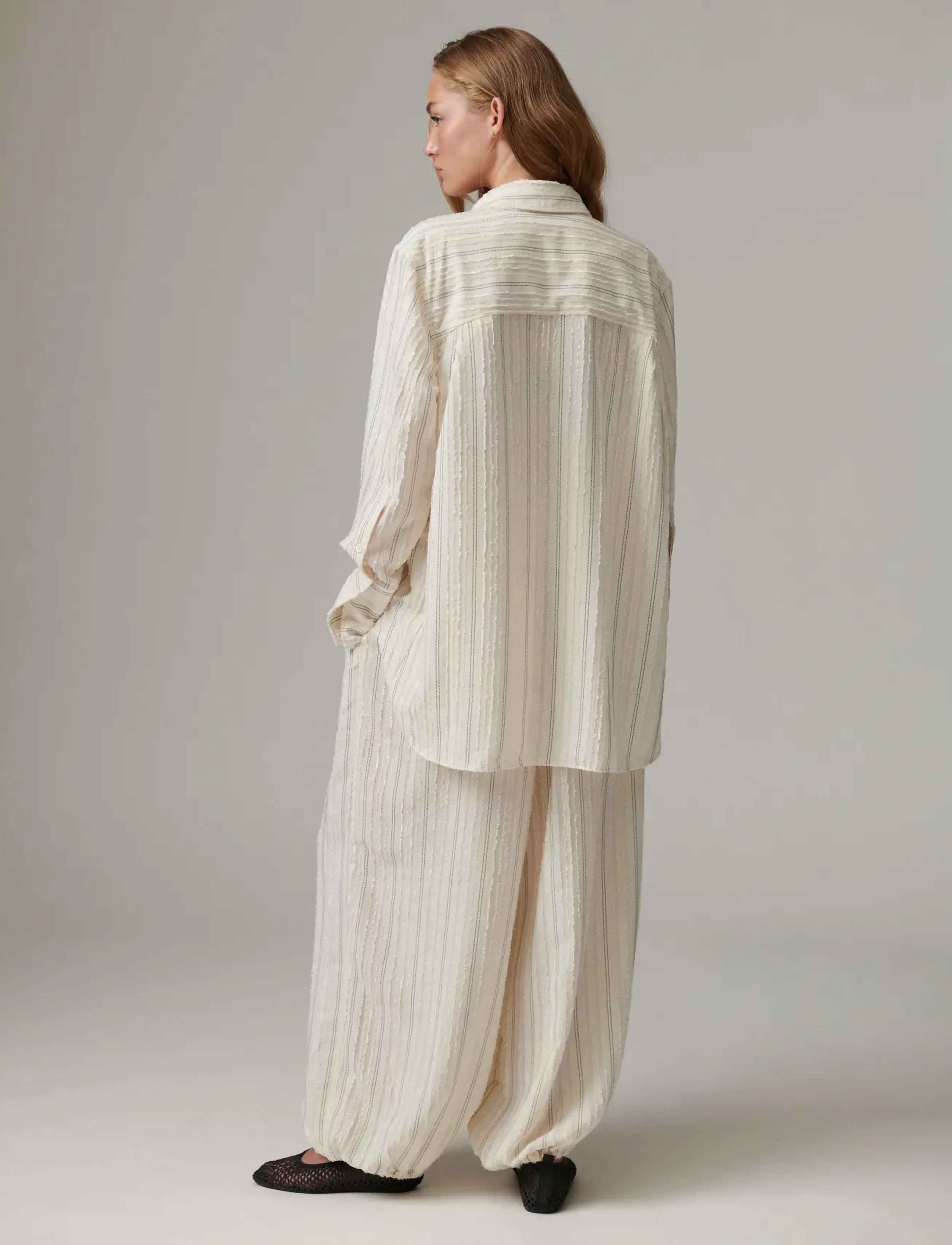 DAY BIRGER ET MIKKELSEN Dayharsha Raw Stripes mjukisbyxor dam – bild 7