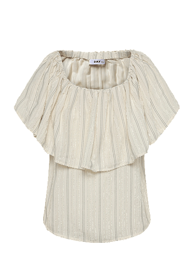 Hera - Raw Stripes - KortæRmede Bluser