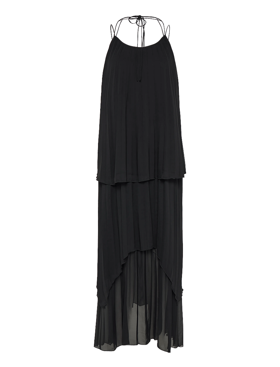Day Birger et Mikkelsen - Isaac - Chiffon Plisse - maxikleider - black - 0