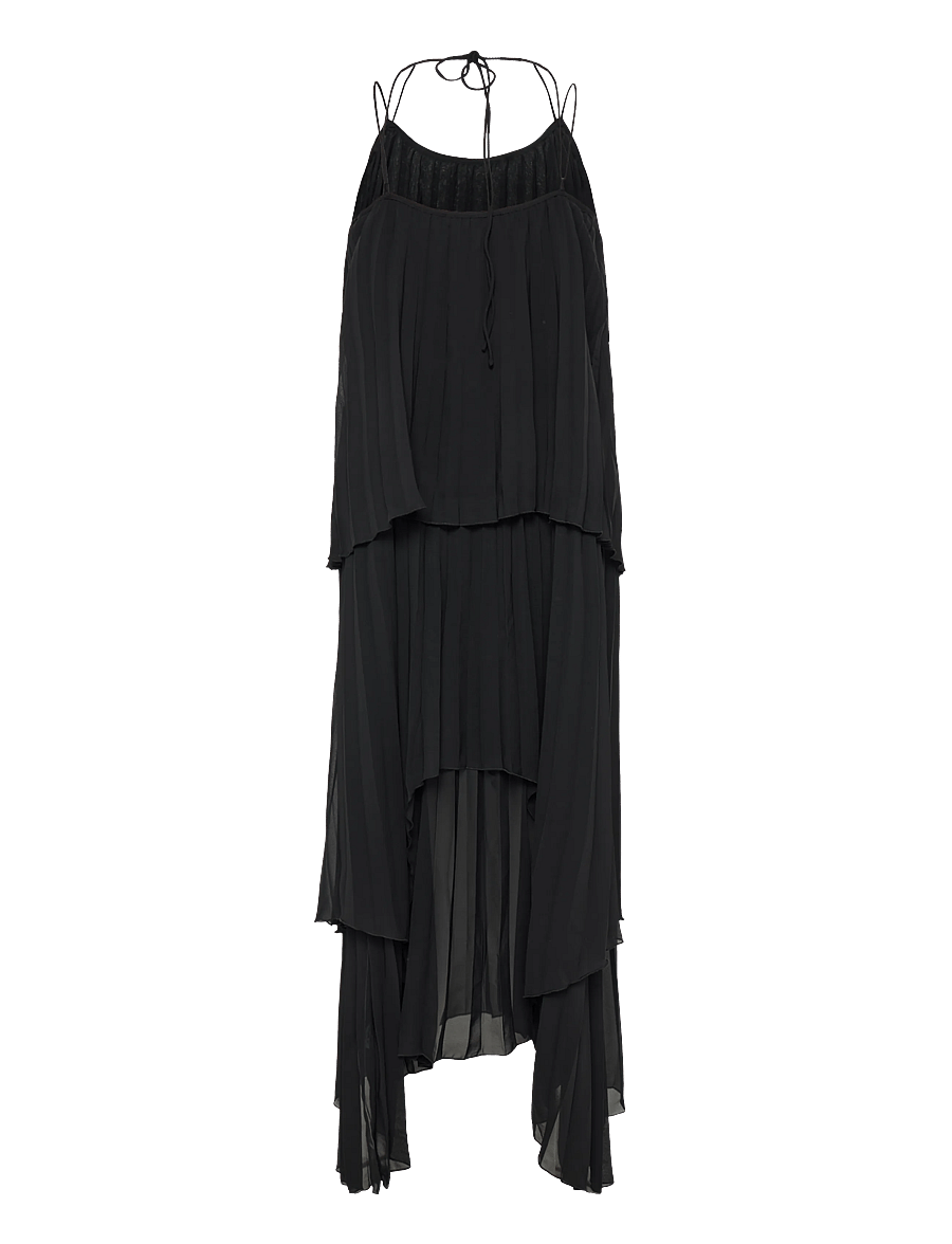 Day Birger et Mikkelsen - Isaac - Chiffon Plisse - maxikleider - black - 1