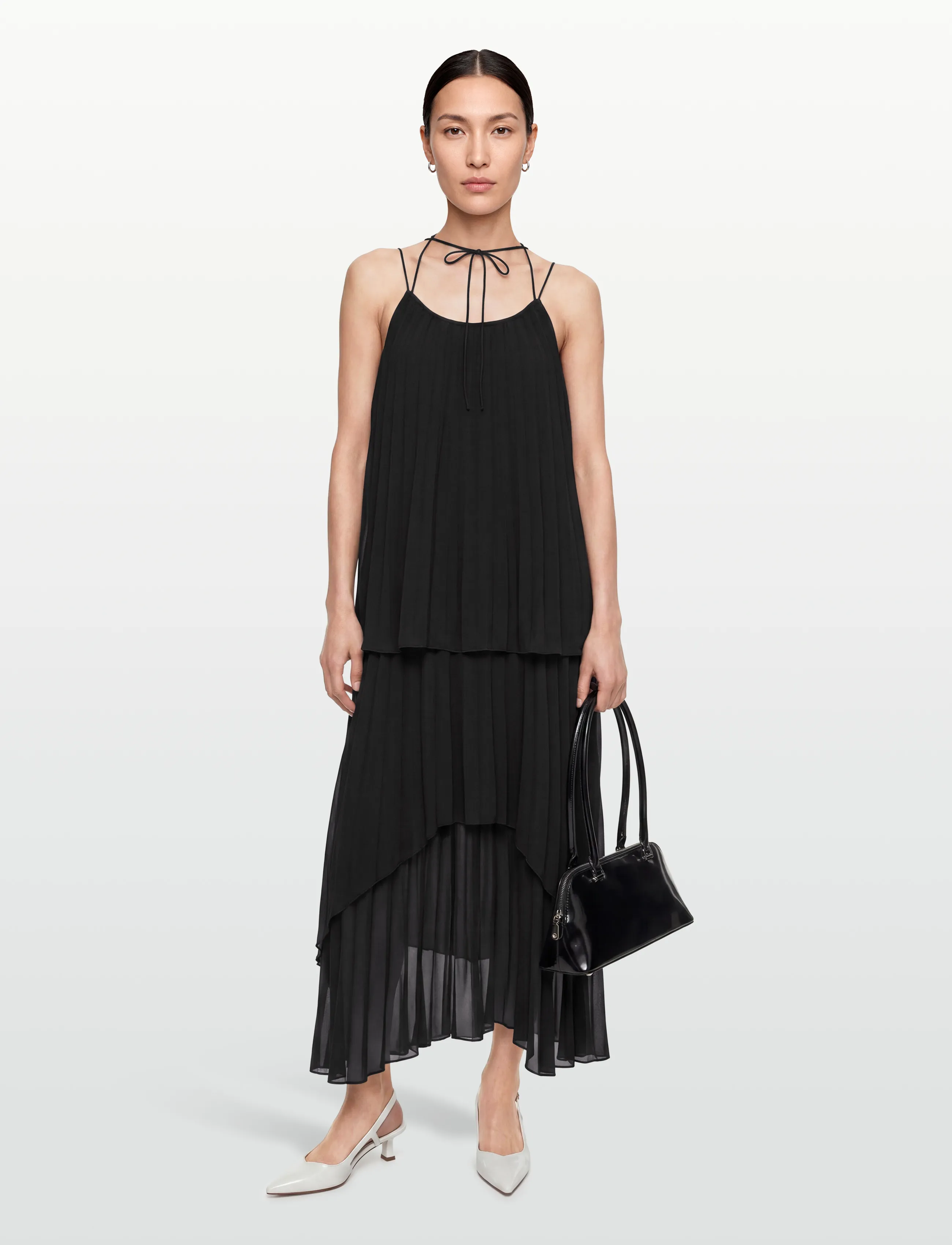 Day Birger et Mikkelsen Isaac - Chiffon Plisse - Kleidid - BLACK / black