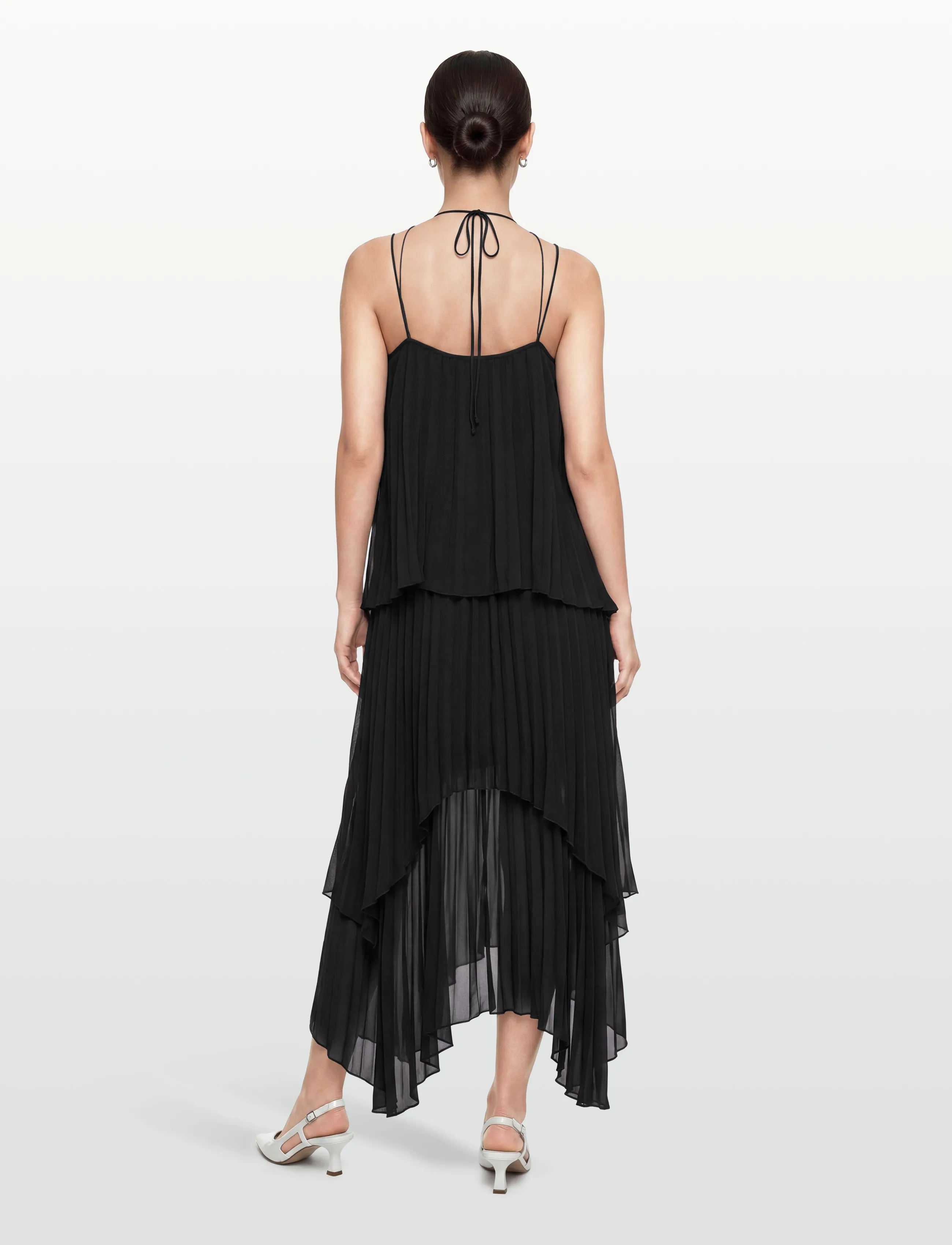 Day Birger et Mikkelsen - Isaac - Chiffon Plisse - sukienki maxi - black - 4