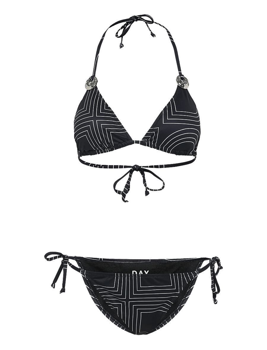 Day Birger et Mikkelsen - Portia -Swimmy - bikinis mit seitenbändern - black - 1