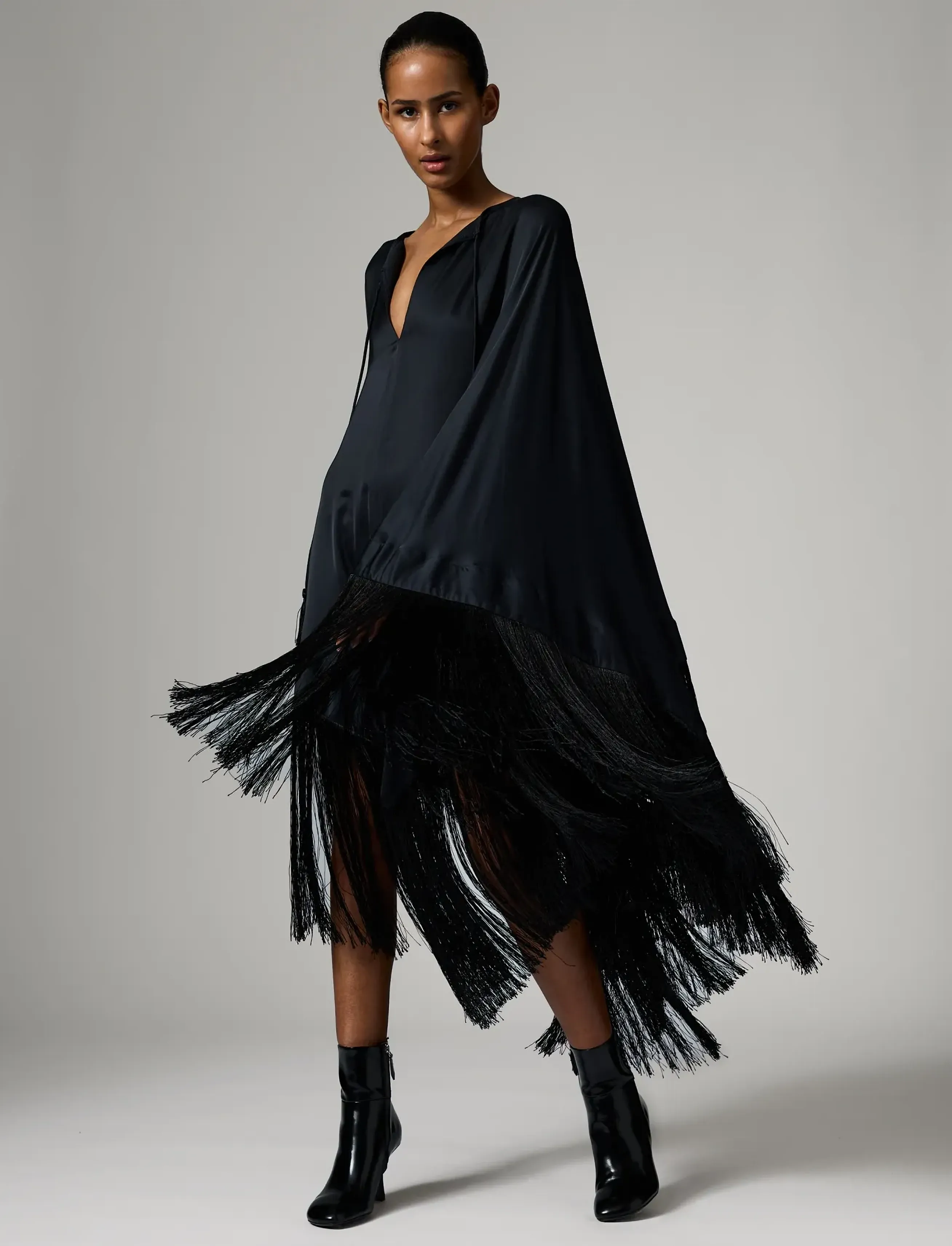 Day Birger et Mikkelsen - Saxon- Fluid Viscose - tuniken - black - 4