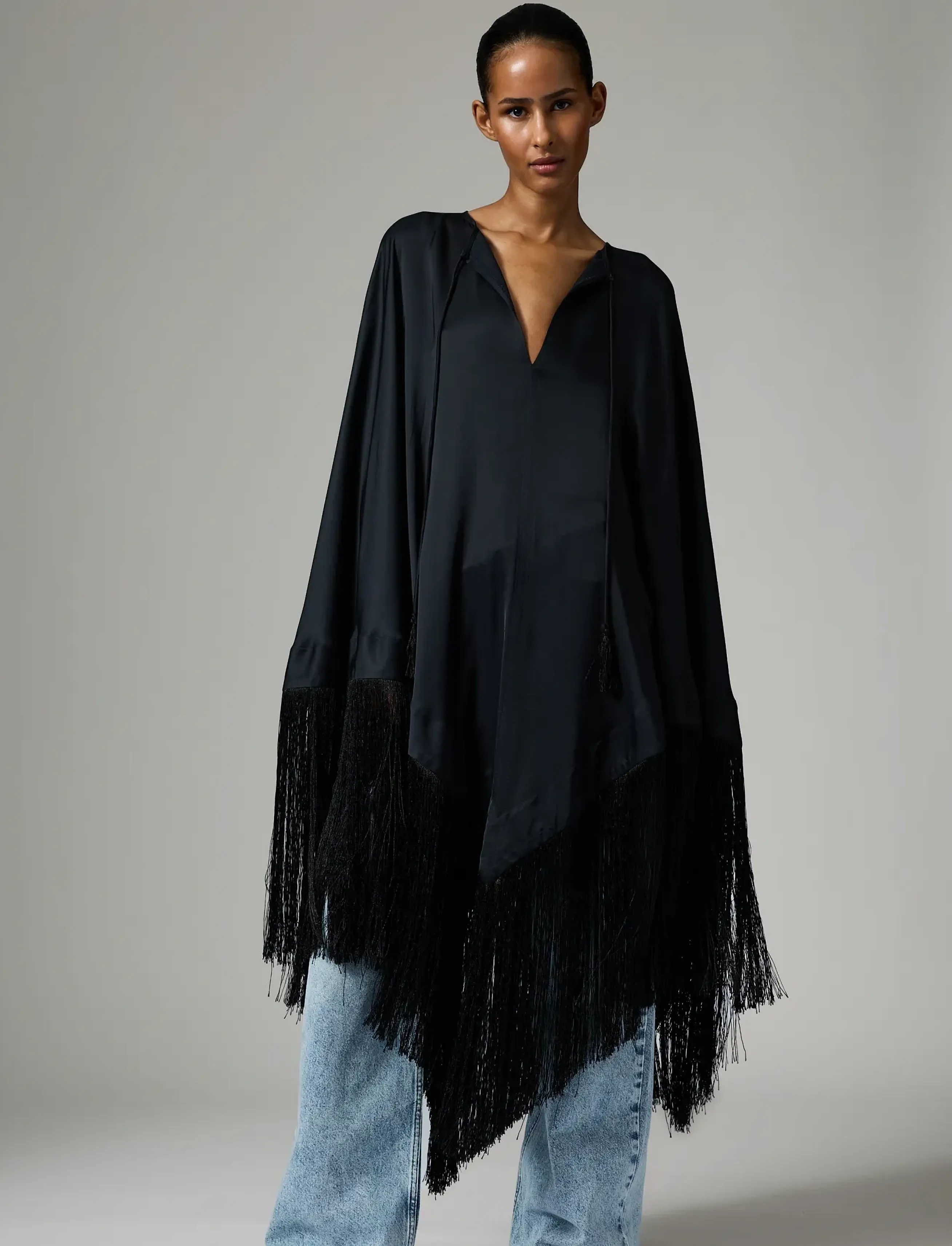 Day Birger et Mikkelsen - Saxon- Fluid Viscose - tuniken - black - 5