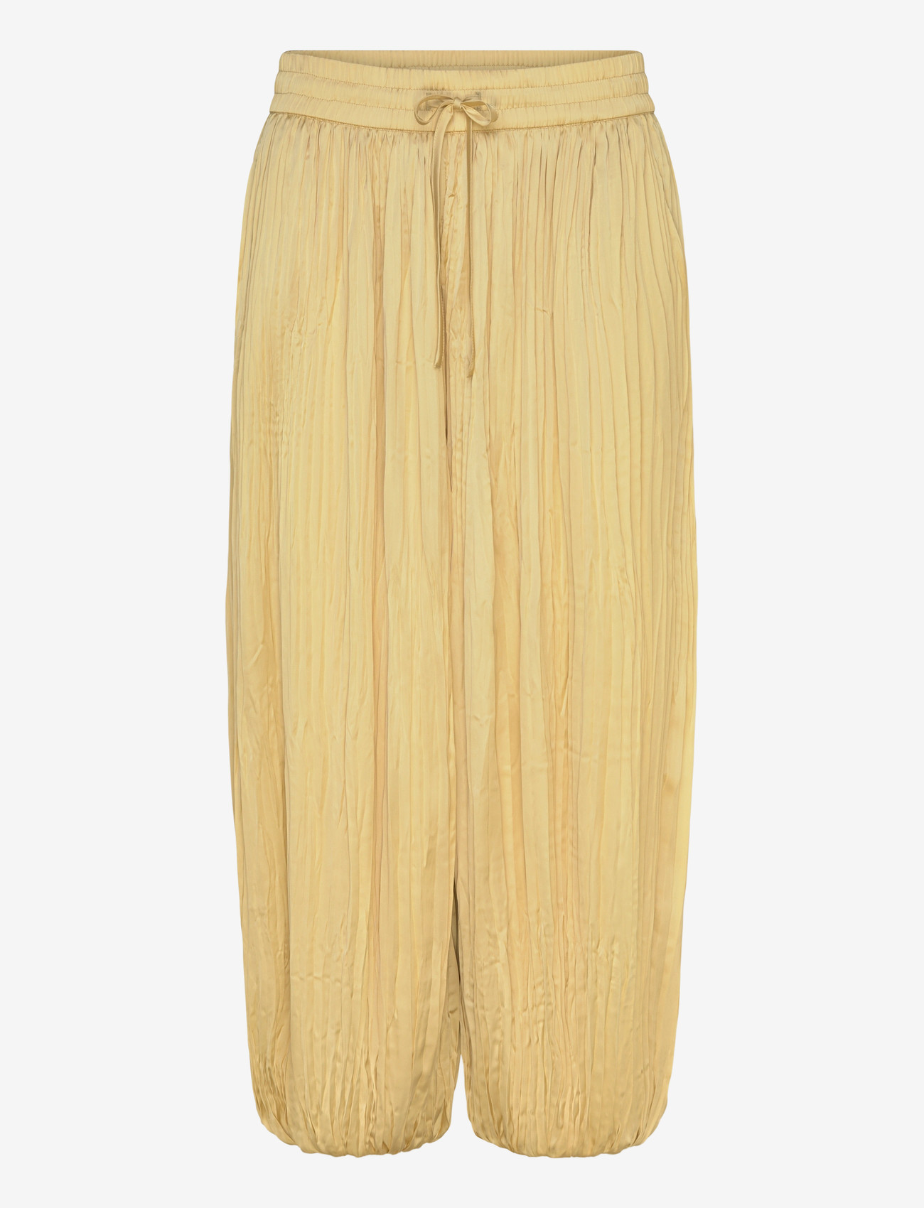 Day Birger et Mikkelsen - Barbo - Crinkled Surface - joggers - straw - 1