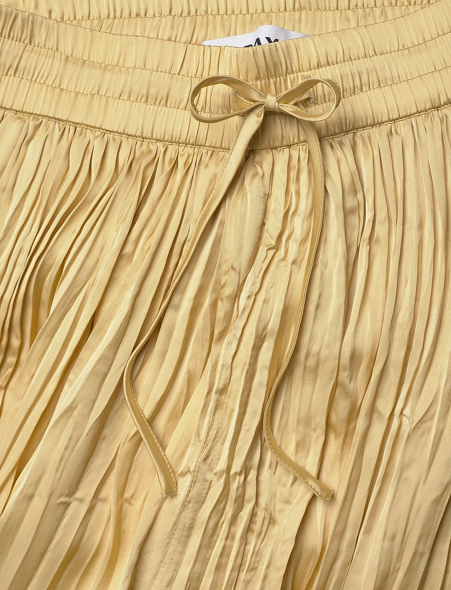 Day Birger et Mikkelsen - Barbo - Crinkled Surface - „barrel“ silueto kelnės - straw - 4