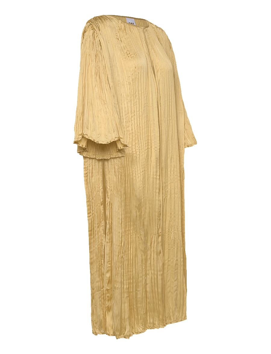 Day Birger et Mikkelsen - Aruna - Crinkled Surface - kleitas svinībām - straw - 3