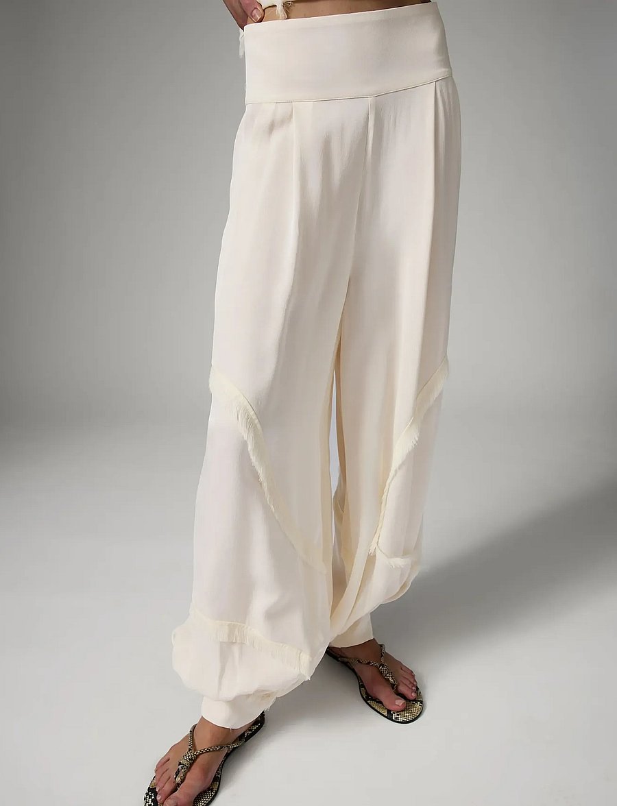 Day Birger et Mikkelsen - Beate - Matte Crepe - barrel-bukser - jet stream - 0
