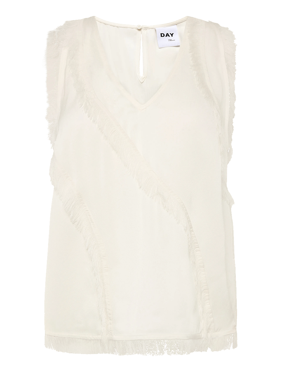 Day Birger et Mikkelsen - Tally - Matte Crepe - varrukateta pluusid - jet stream - 1