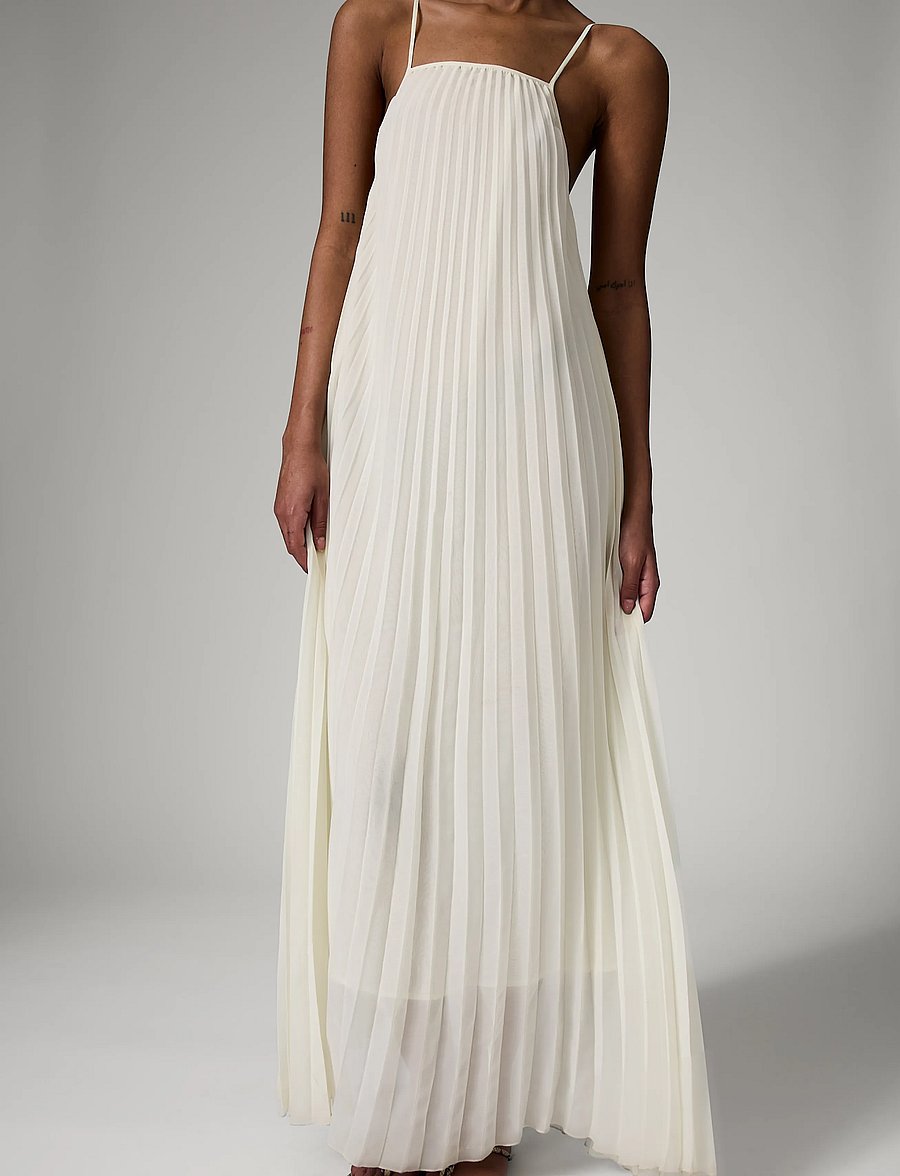 Day Birger et Mikkelsen - Rona - Chiffon Plisse - aftenkjoler - jet stream - 3