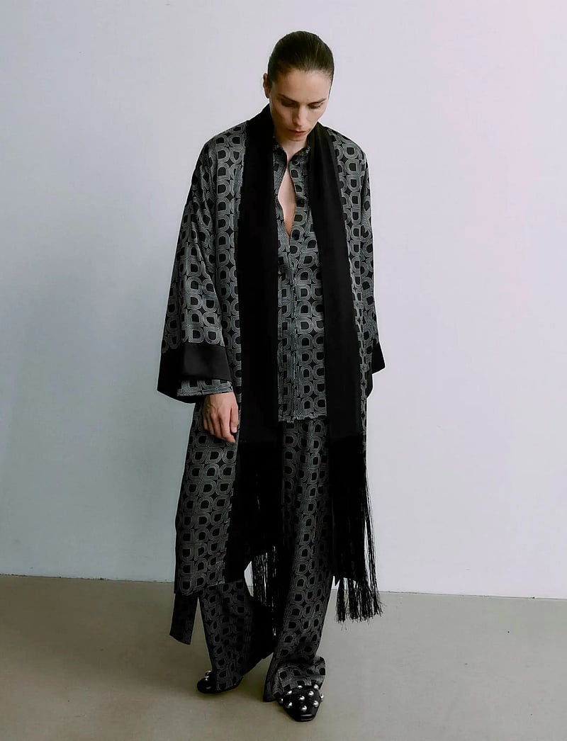 Day Birger et Mikkelsen - Rani- Fluid Viscose - nattøj & hyggetøj - black - 5