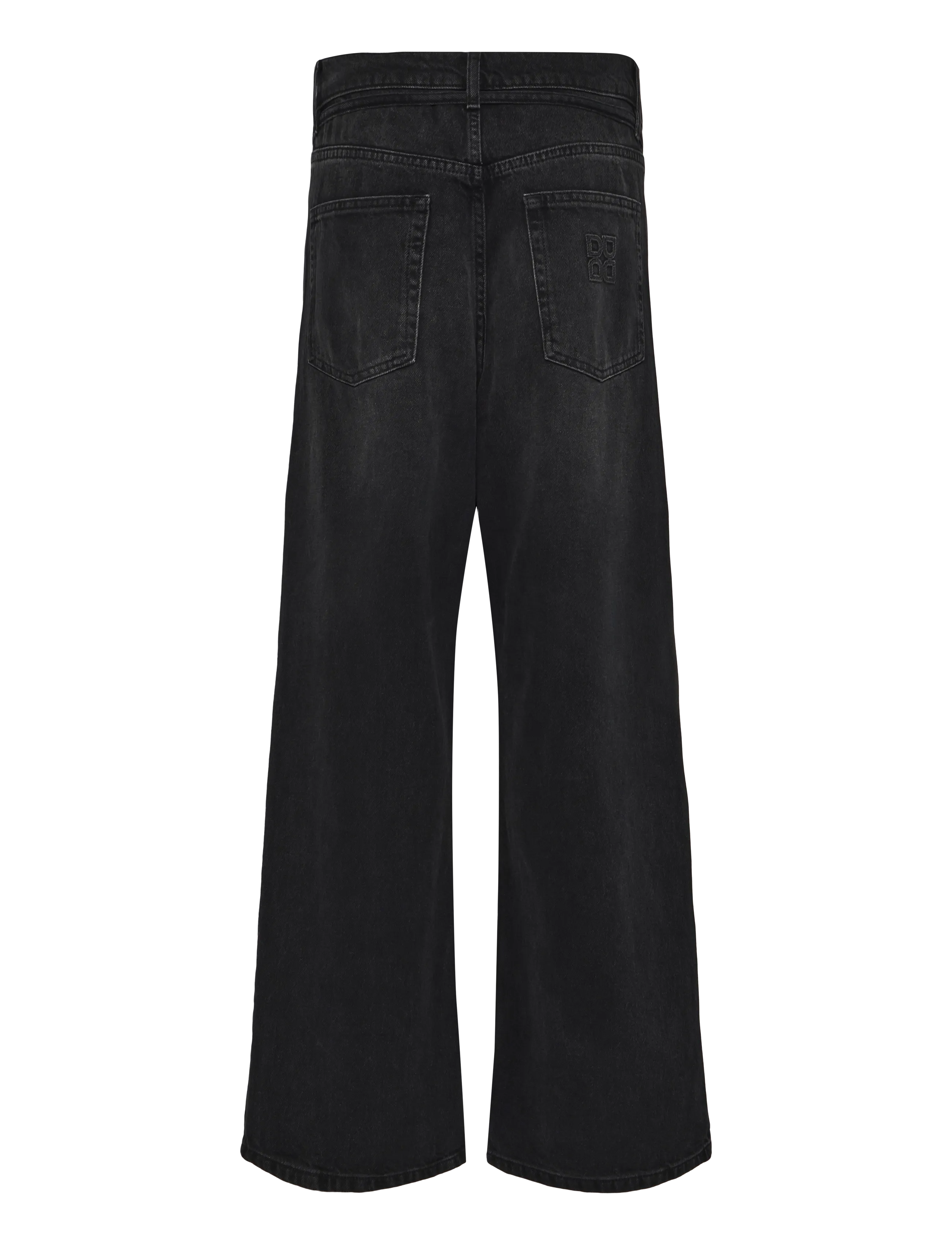 Day Birger et Mikkelsen - Elijah - Black Denim - wide leg jeans - black - 1