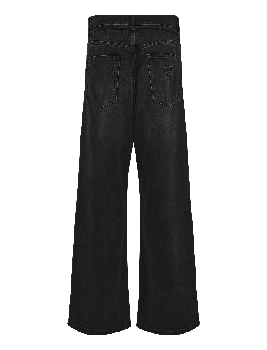Day Birger et Mikkelsen - Elijah - Black Denim - laia säärega teksad - black - 1