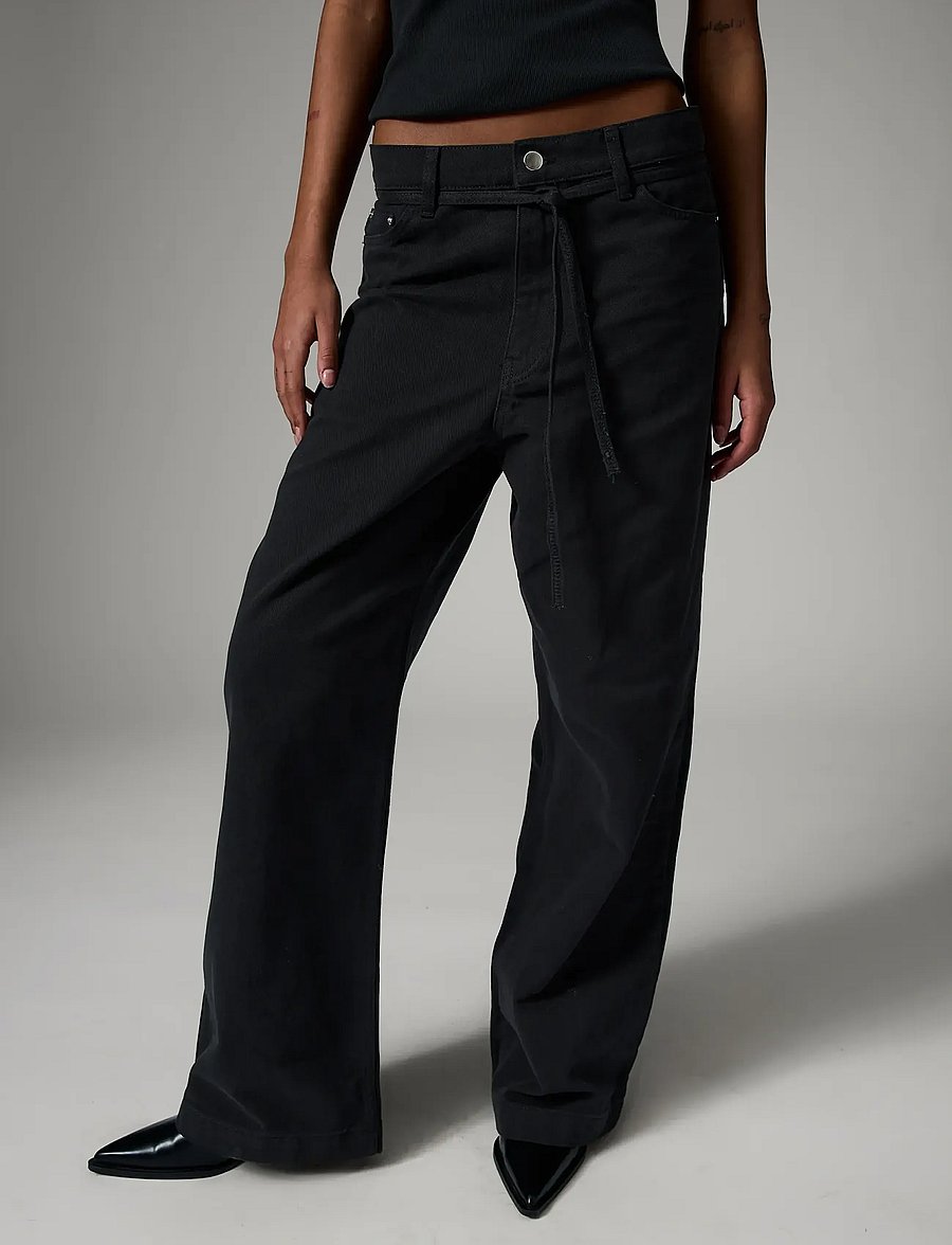 Day Birger et Mikkelsen - Elijah - Black Denim - laia säärega teksad - black - 4