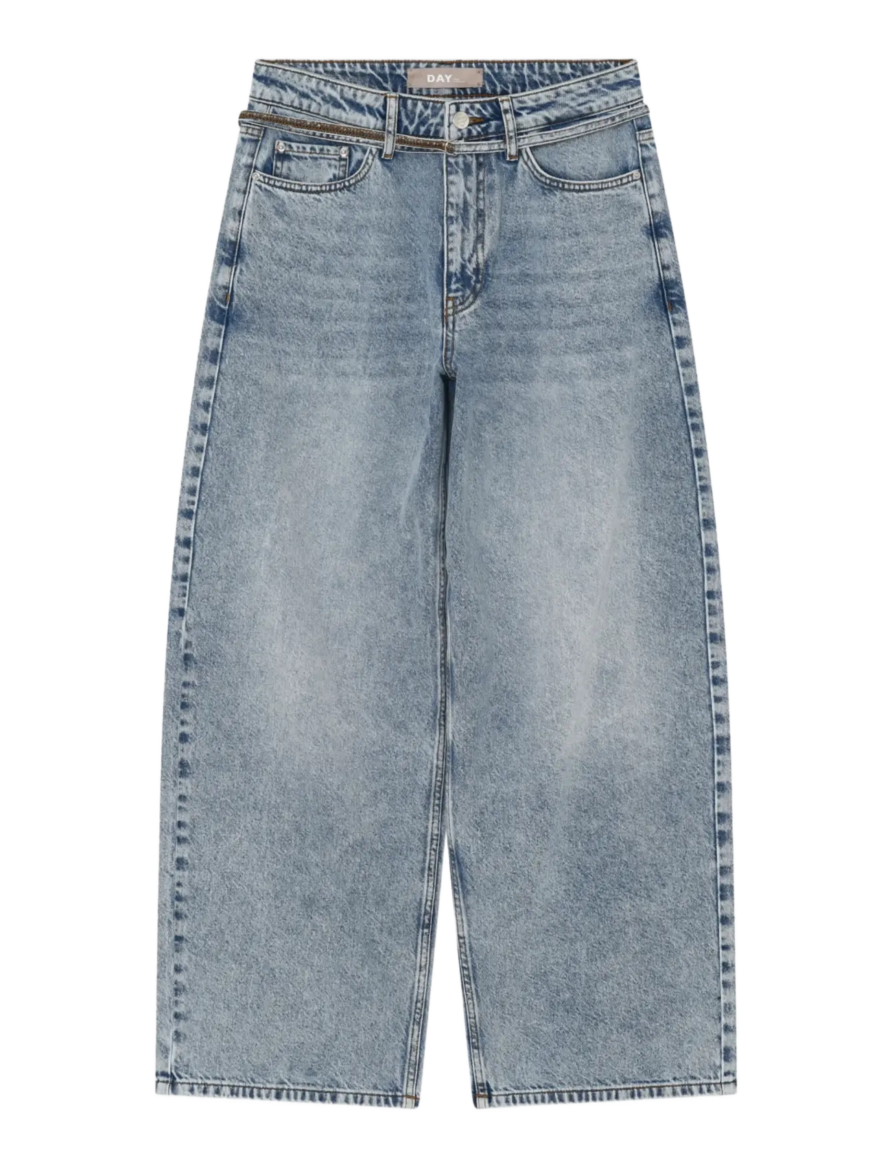 Day Birger et Mikkelsen - Andi - Blue Soft Denim - barrel jeans - light blue - 1