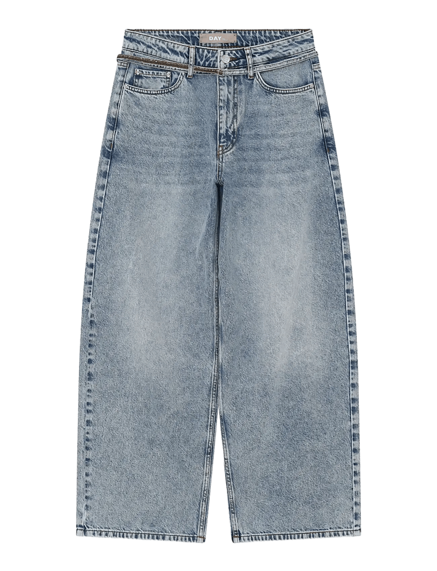 Day Birger et Mikkelsen - Andi - Blue Soft Denim - barrel jeans - light blue - 1