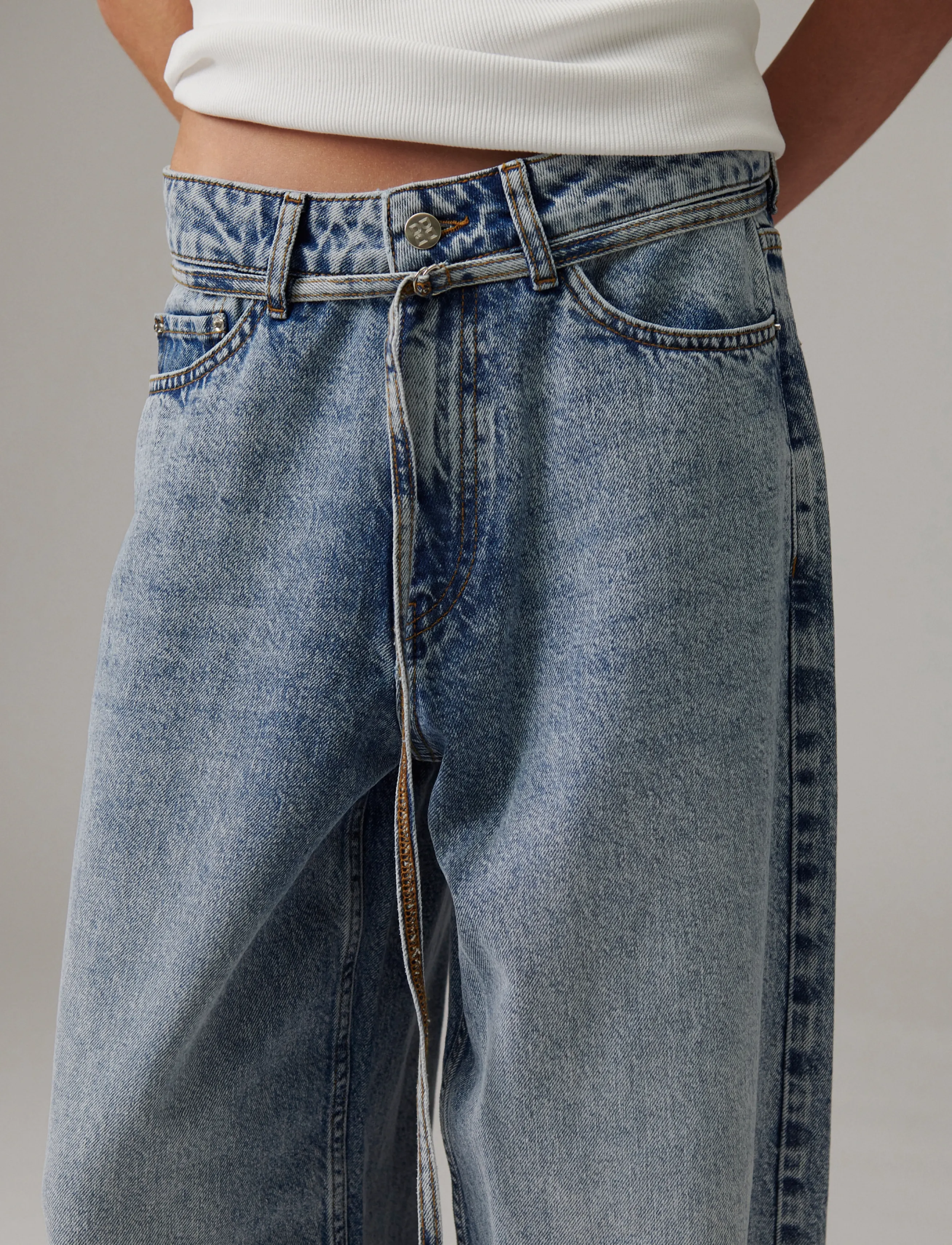 Day Birger et Mikkelsen - Andi - Blue Soft Denim - barrel jeans - light blue - 3