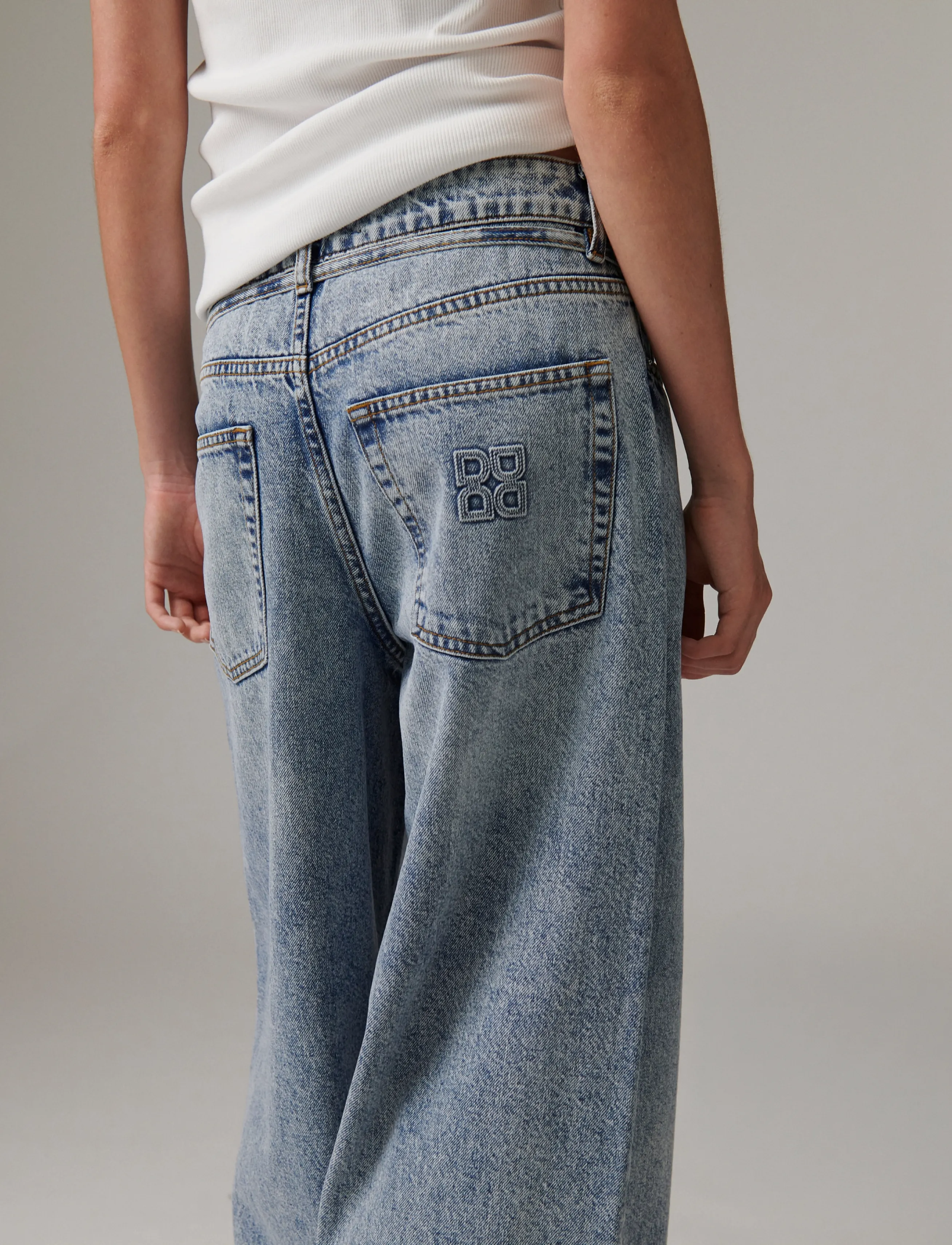 Day Birger et Mikkelsen - Andi - Blue Soft Denim - barrel jeans - light blue - 4