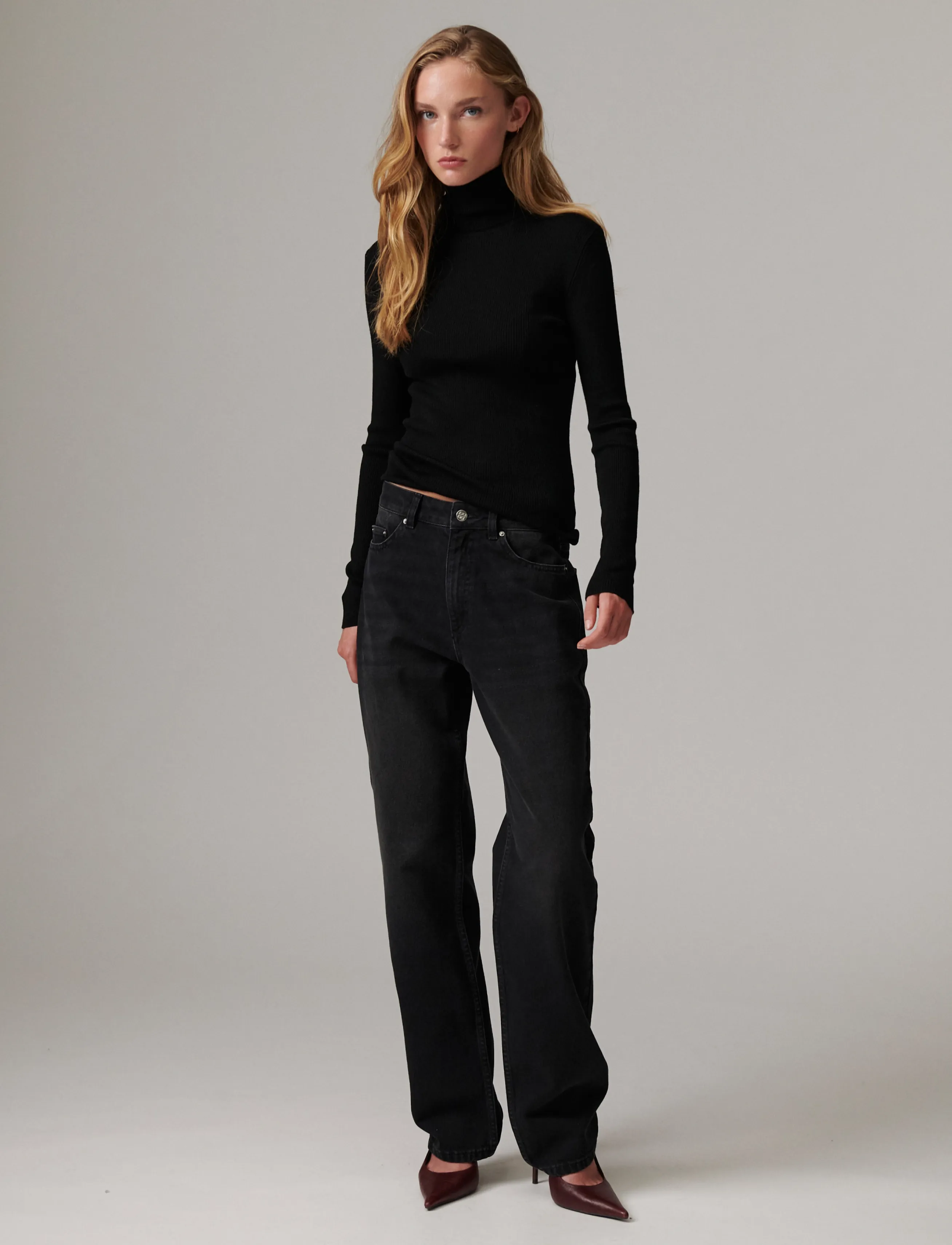 Day Birger et Mikkelsen - Sierra - Daily Elements - rollkragenpullover - black - 4