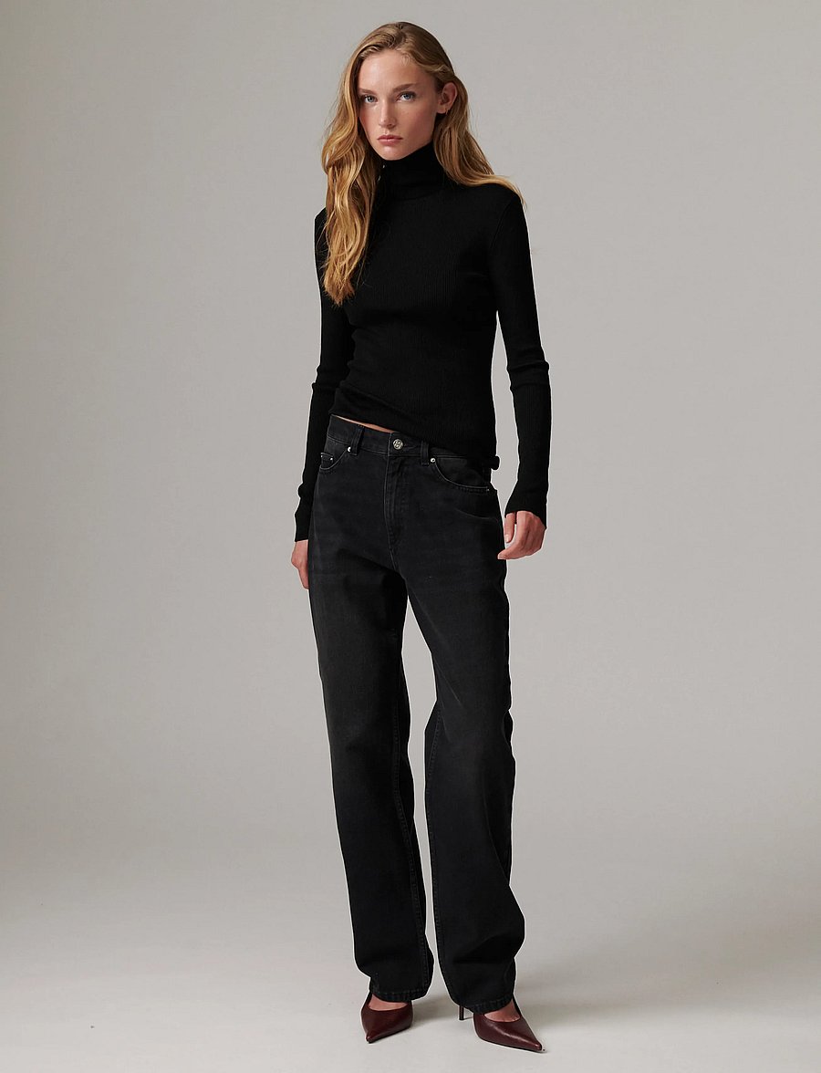 Day Birger et Mikkelsen - Sierra - Daily Elements - rollkragenpullover - black - 4