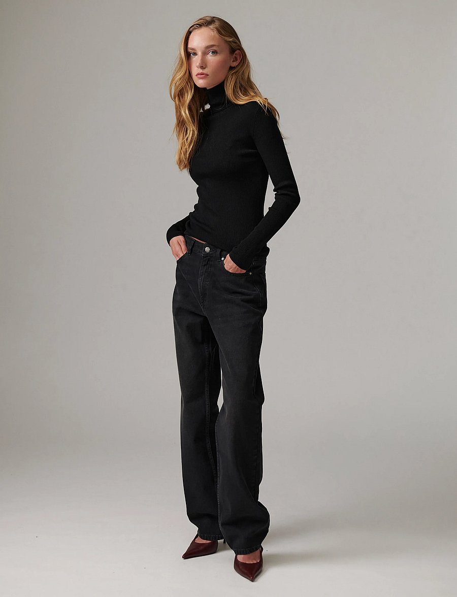 Day Birger et Mikkelsen - Sierra - Daily Elements - rollkragenpullover - black - 5
