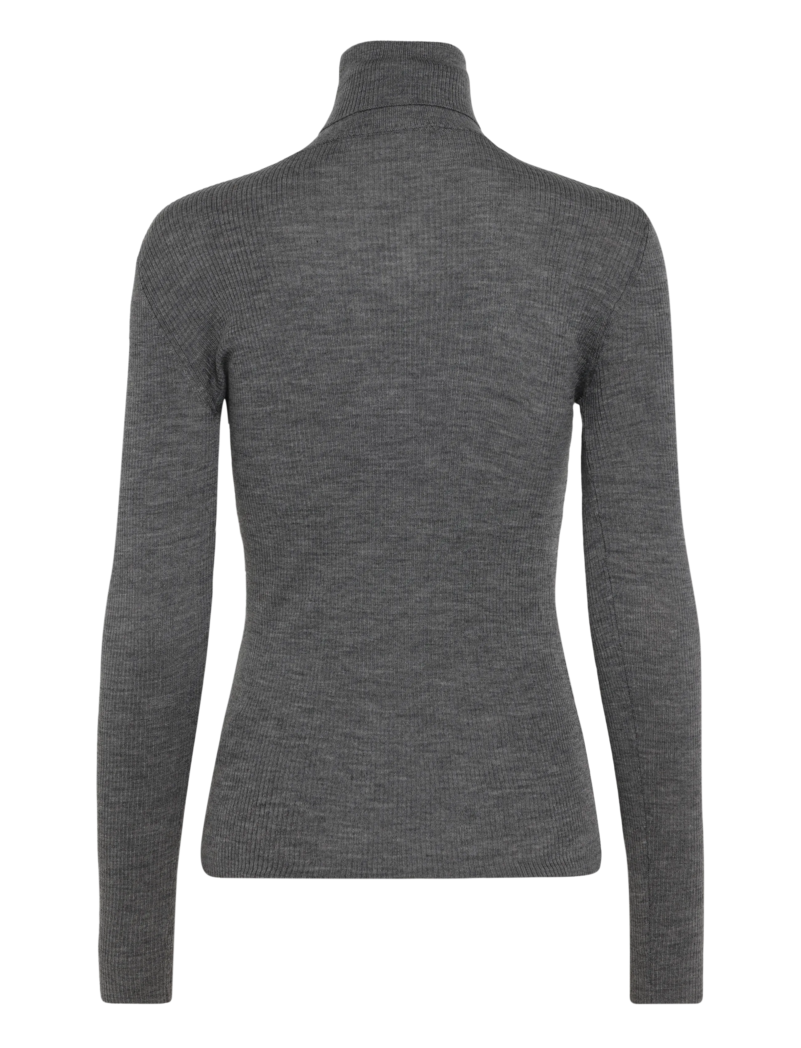 Day Birger et Mikkelsen - Sierra - Daily Elements - rollkragenpullover - medium grey melange - 2