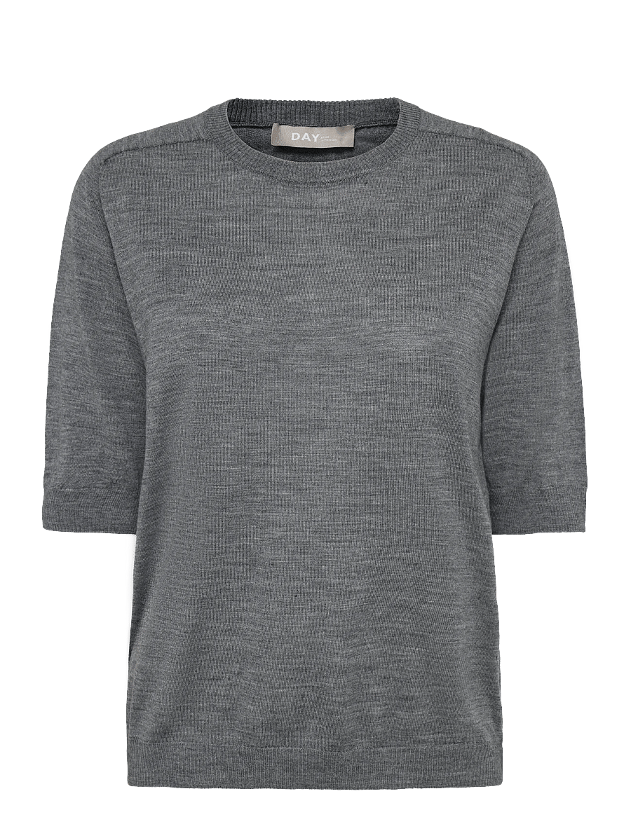 Day Birger et Mikkelsen - Carolina - Daily Elements - pulls - medium grey melange - 1