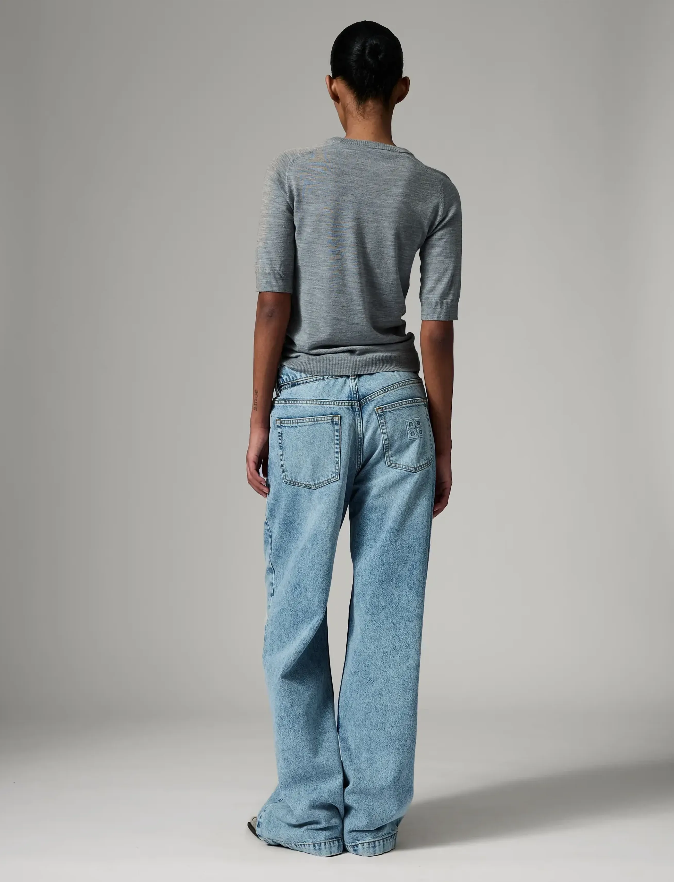Day Birger et Mikkelsen - Carolina - Daily Elements - sviitrid - medium grey melange - 4