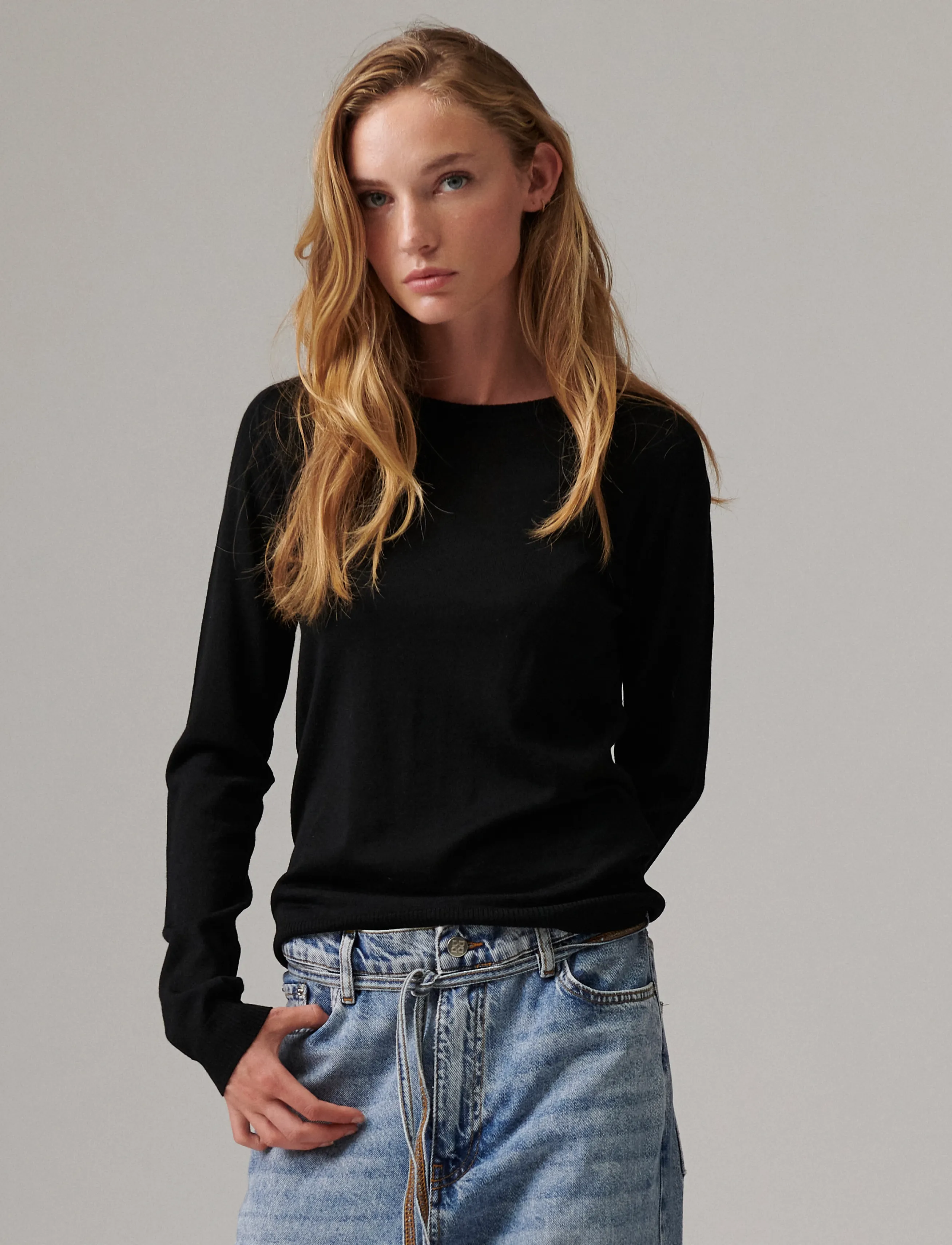 Day Birger et Mikkelsen - Annabelle - Daily Elements - tröjor - black - 2