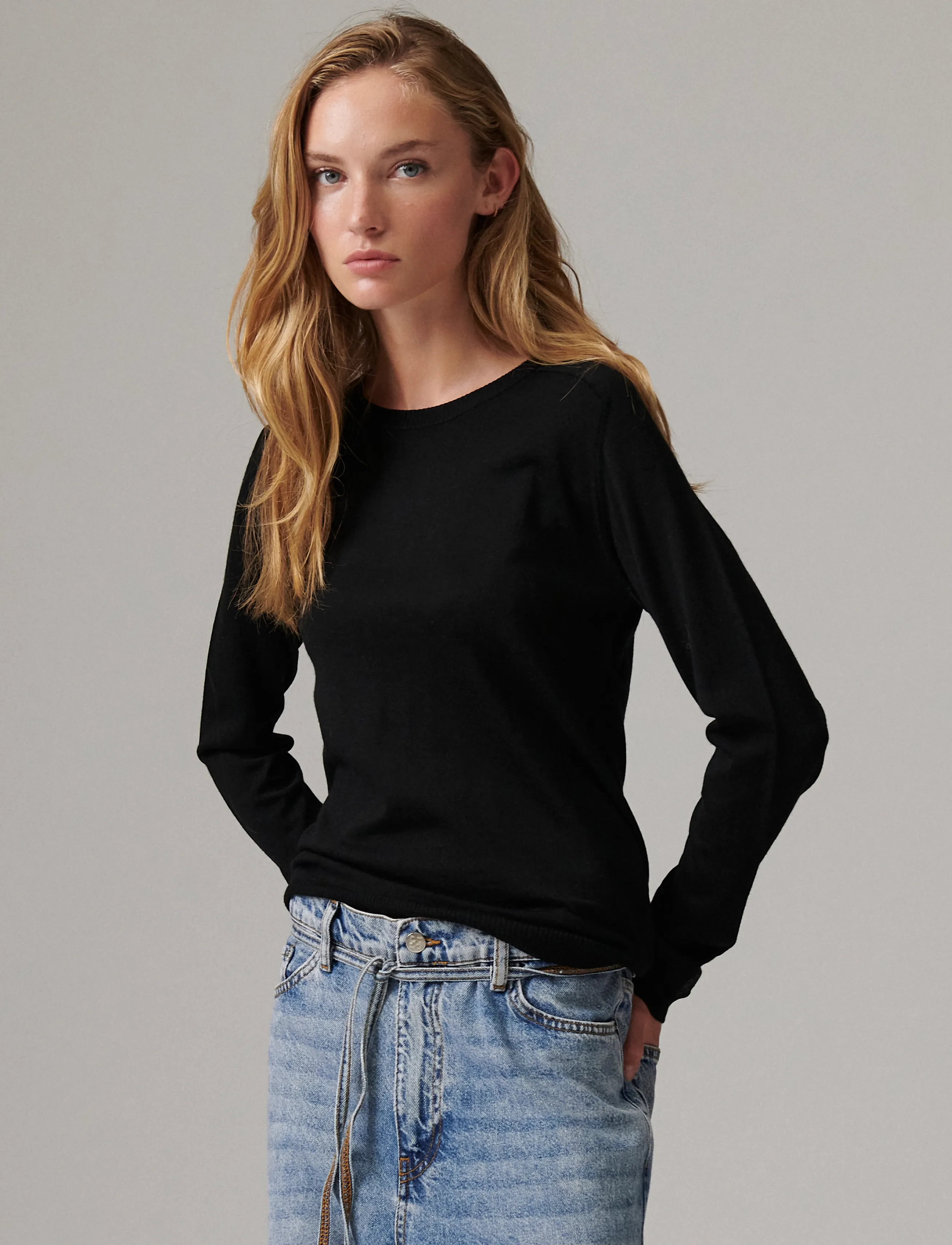 Day Birger et Mikkelsen - Annabelle - Daily Elements - tröjor - black - 4