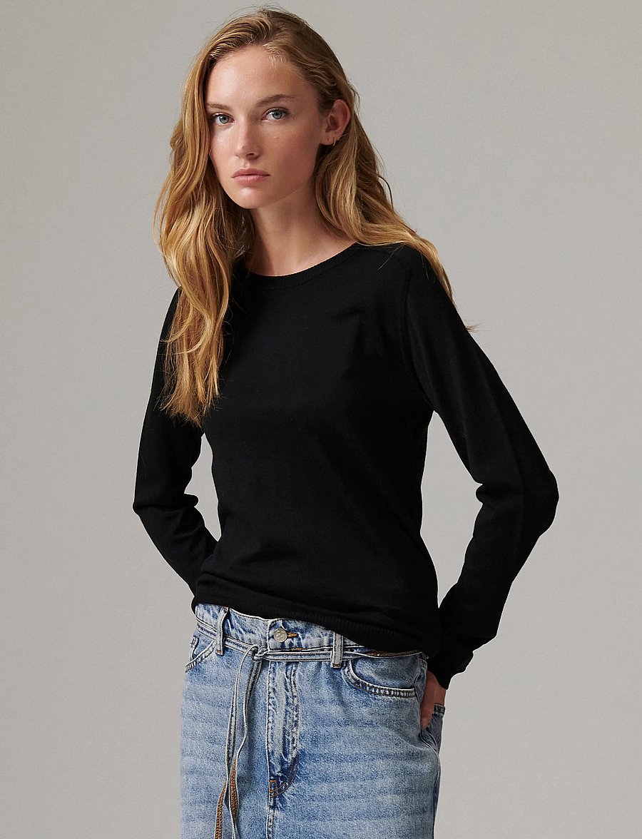 Day Birger et Mikkelsen - Annabelle - Daily Elements - tröjor - black - 4