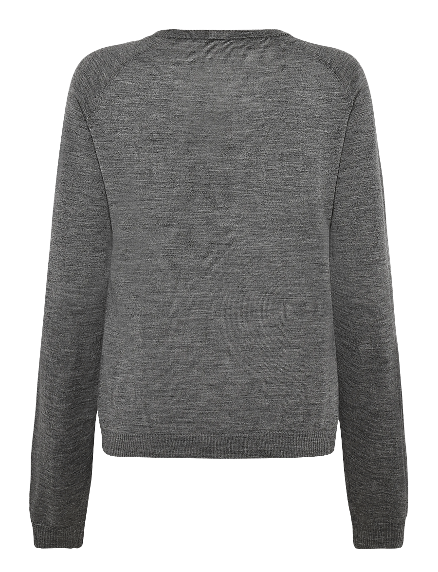 Day Birger et Mikkelsen - Annabelle - Daily Elements - pullover - medium grey melange - 2