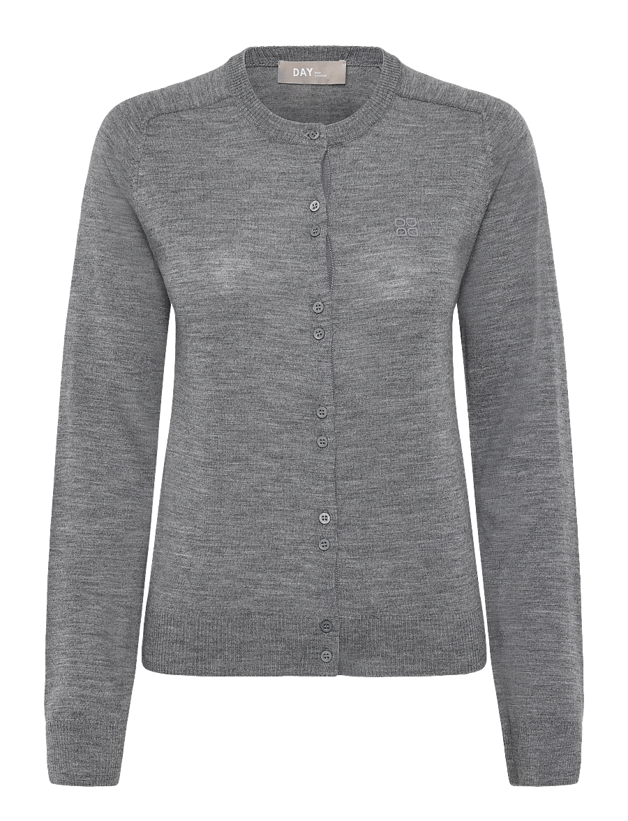 Day Birger et Mikkelsen - Luna - Daily Elements - koftor - medium grey melange - 1