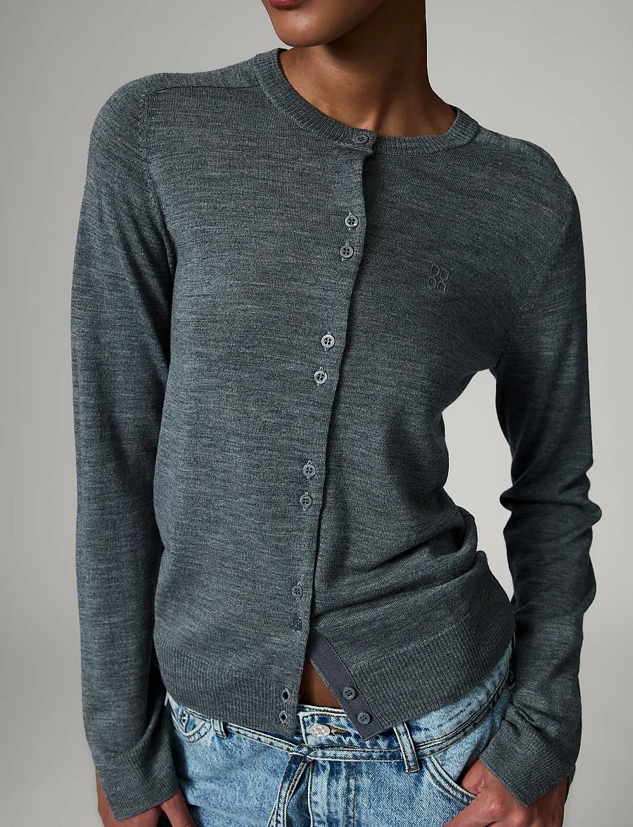 Day Birger et Mikkelsen - Luna - Daily Elements - koftor - medium grey melange - 5