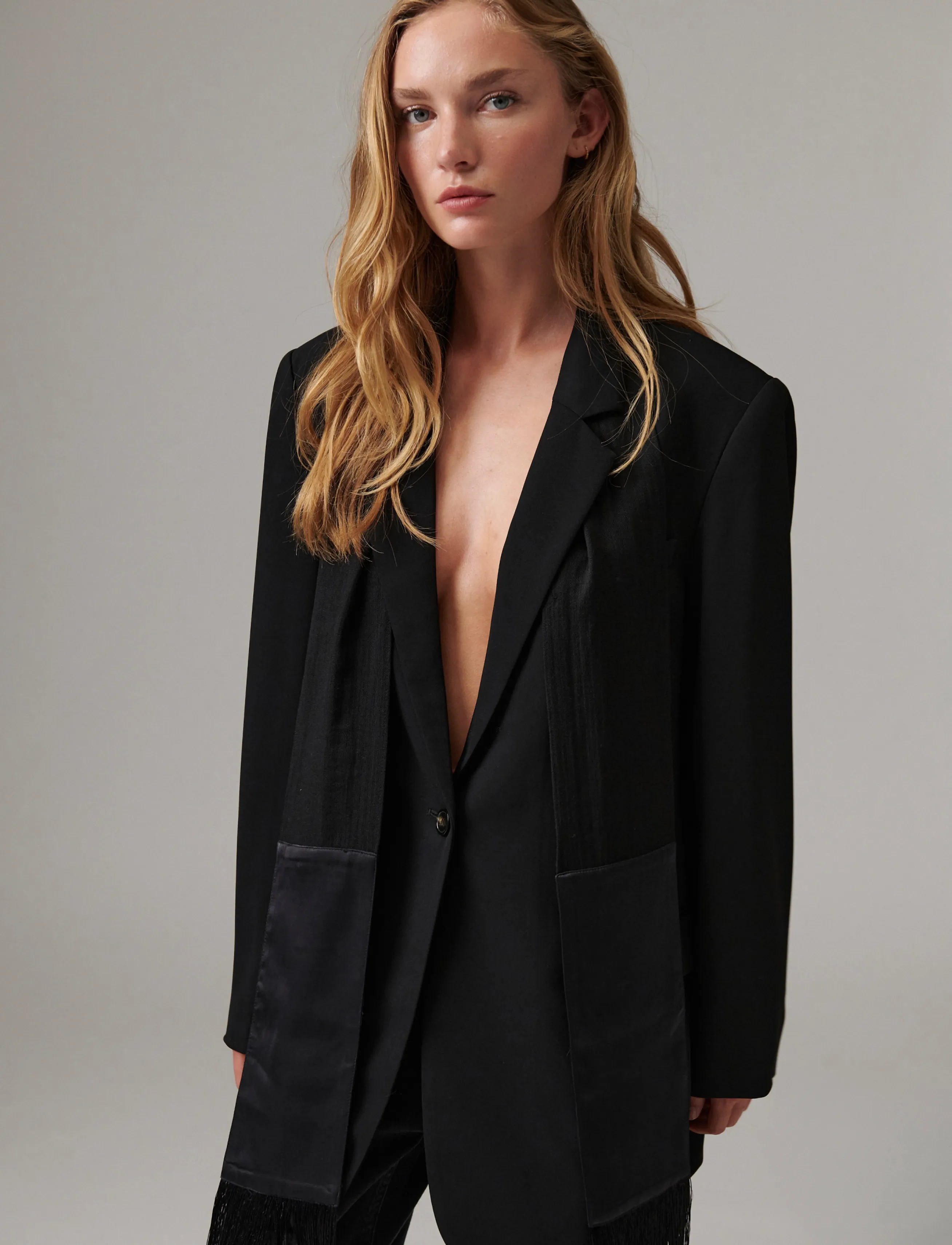 Day Birger et Mikkelsen Hector Classic Gab, Kvinder, Klassisk Blazer, Sort, Str: 34